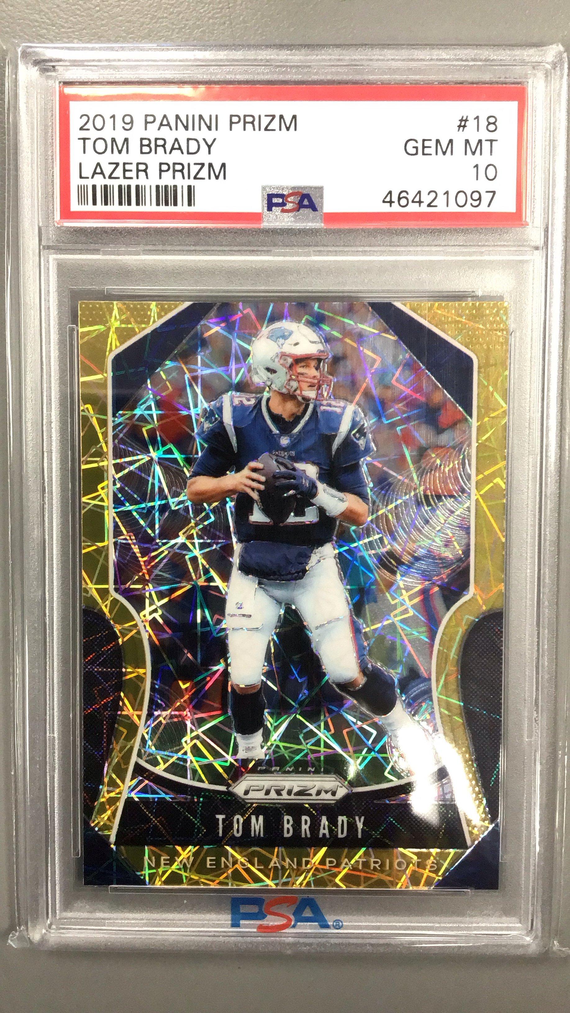 Panini Prizm Tom Brady PSA