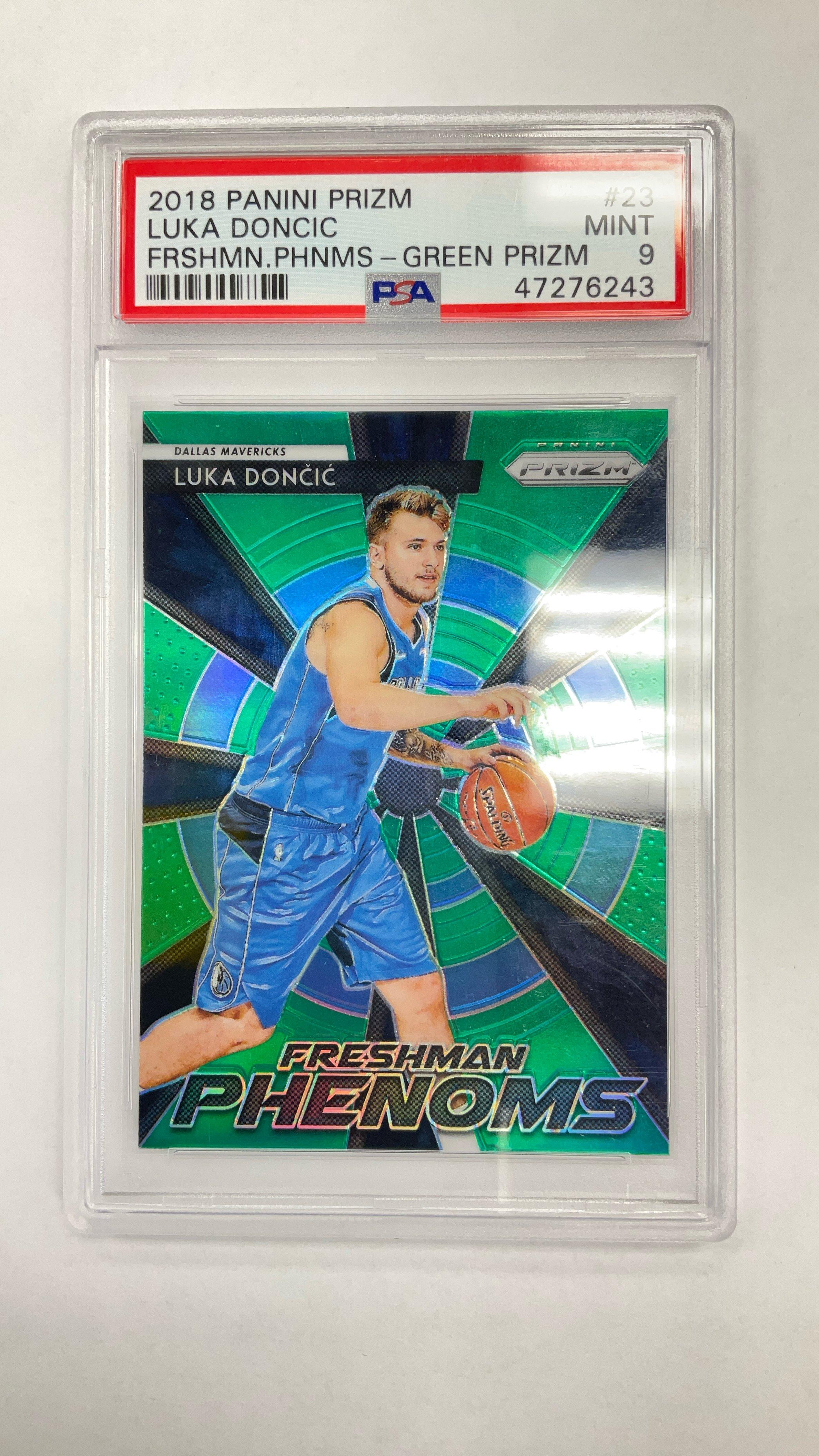2018 Panini Prizm Freshman Phenoms 23 Luka Doncic PSA