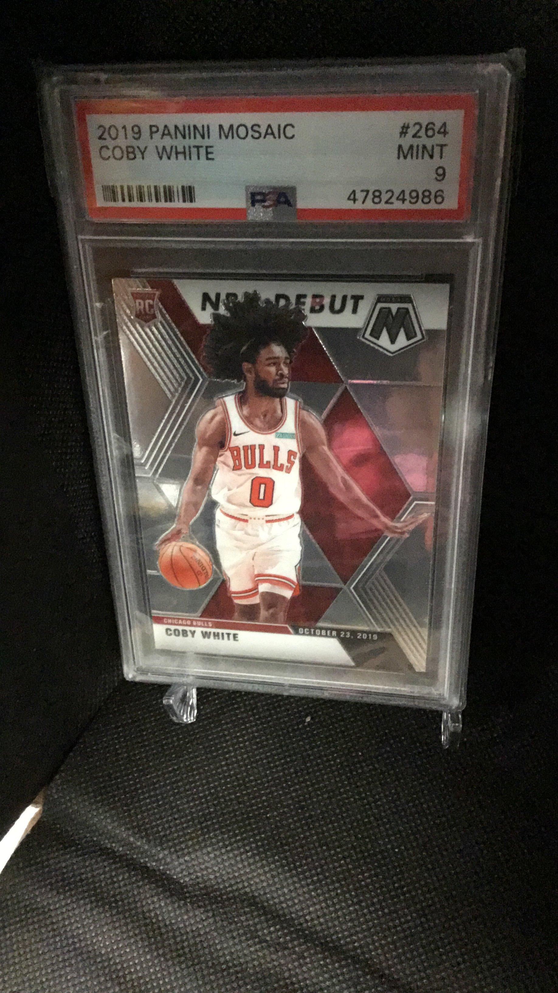 2019 Panini Mosaic Coby White hot