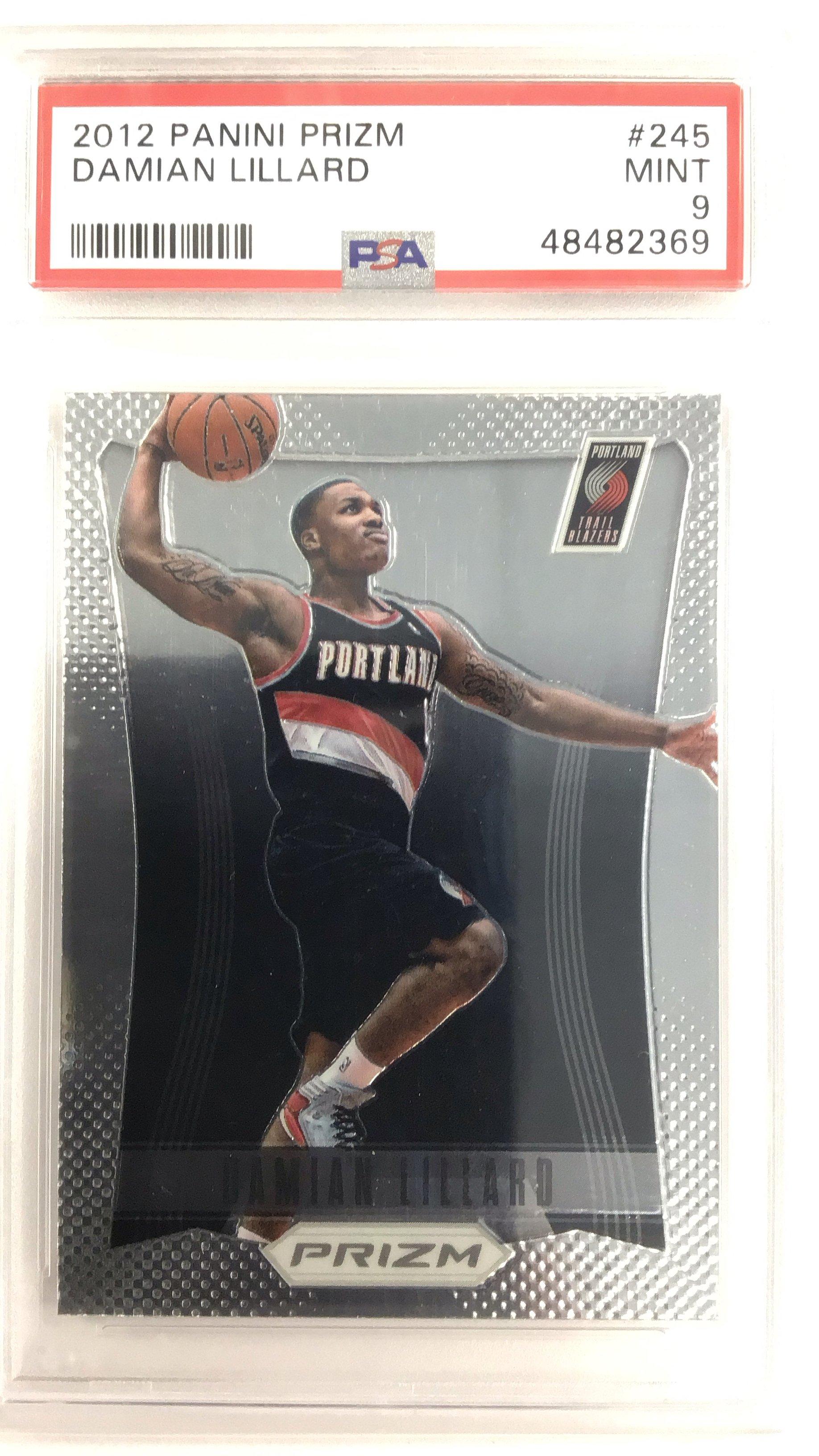 2012 Panini Prizm 245 Damian Lillard PSA