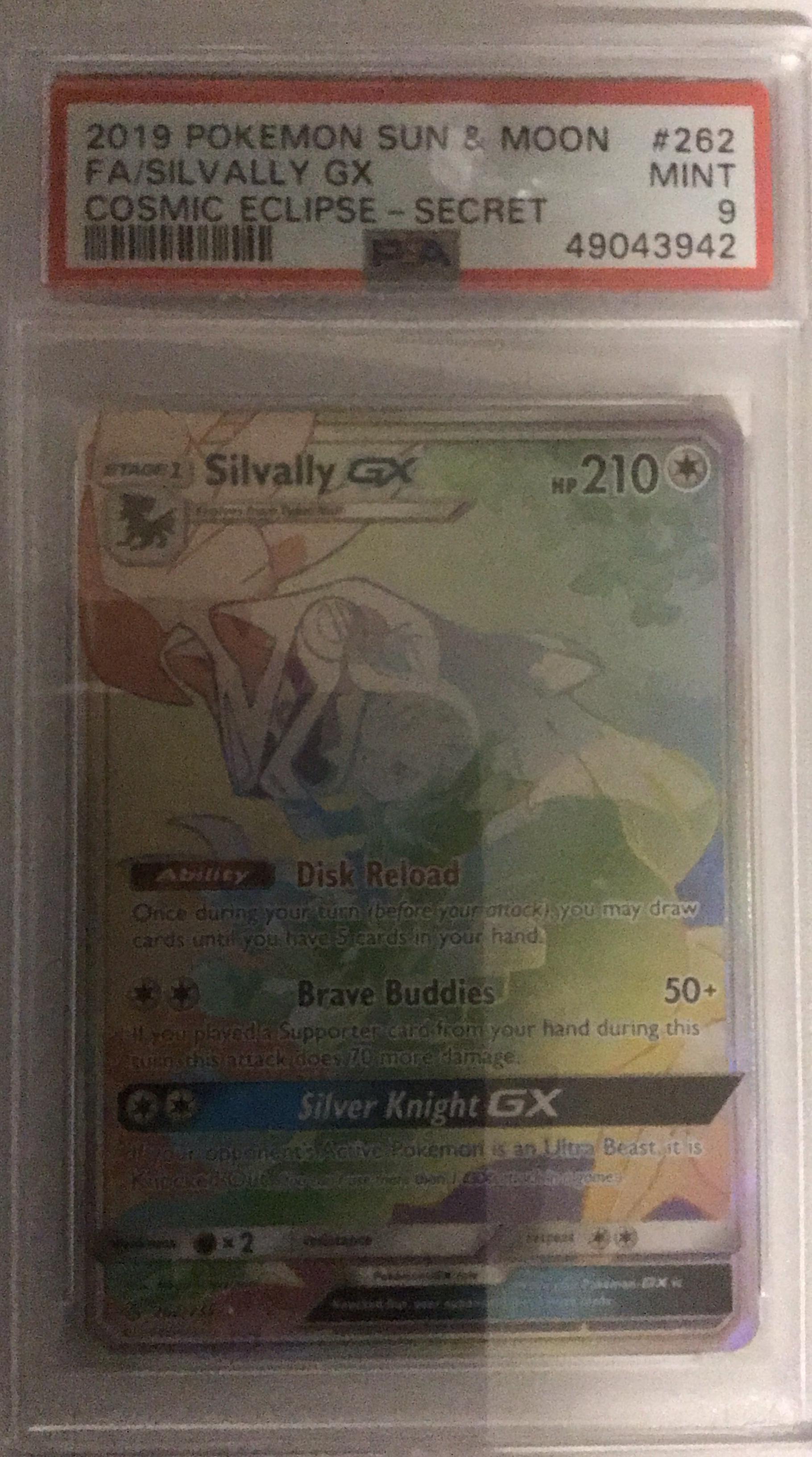 ASTROシーグリ2019 SUNNYDAY Ver. 2019 Pokemon Sun & Moon Cosmic Eclipse 262 Full Art/silvally Gx