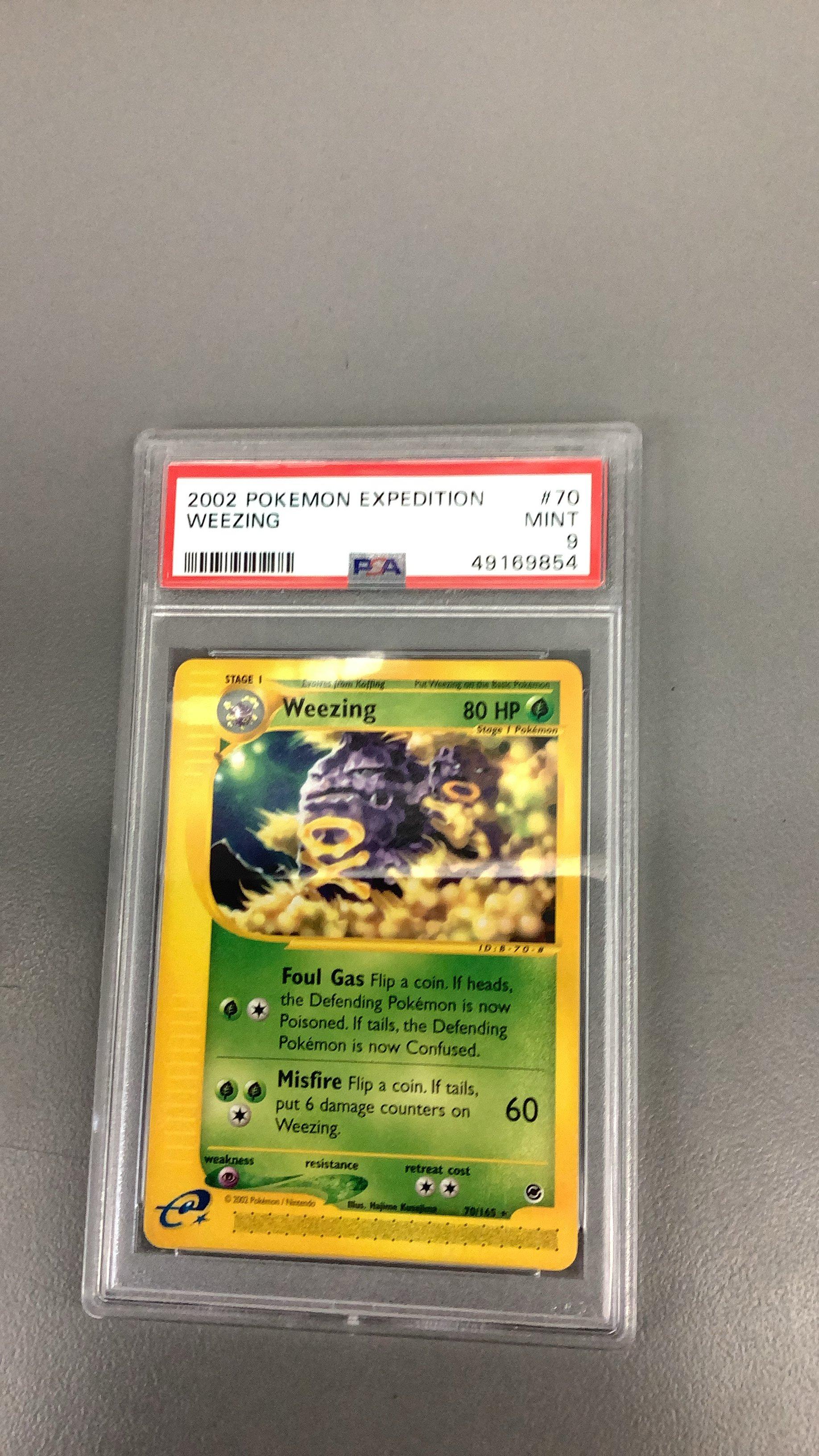 2002 Pokemon Expedition 70 Weezing PSA 9 Graded Card | GameStop