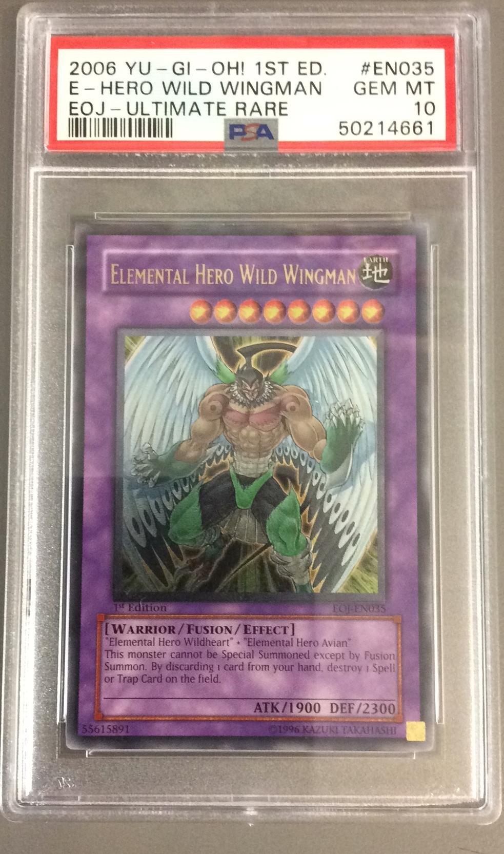 Yu-Gi-Oh! Elemental Hero Wild Wingman UTR Enemy of buy Justice 1st Edition