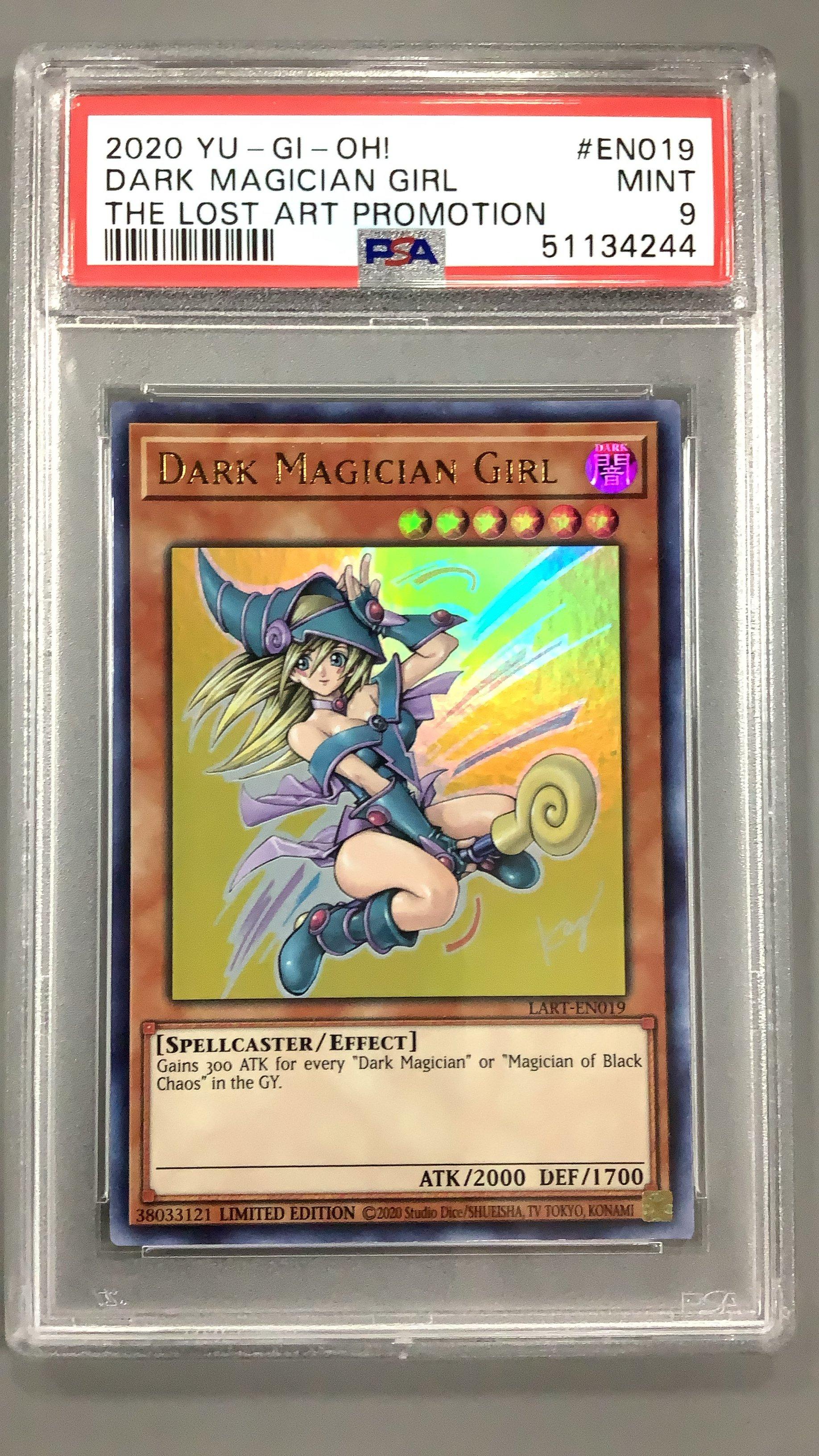 2020 Yu-gi-oh! The Lost Art Promotion En019 Dark Magician Girl PSA