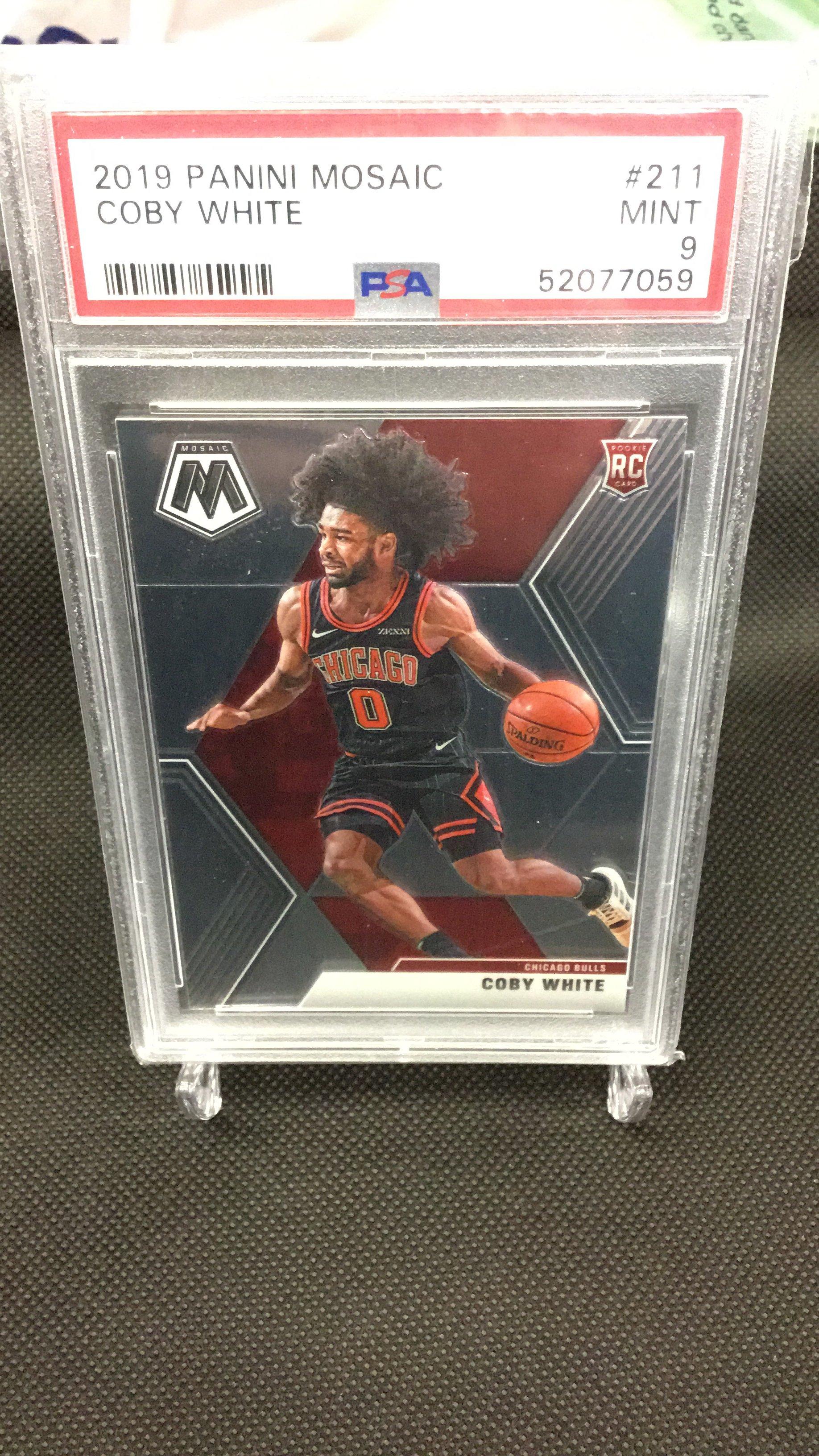 2019 Panini Mosaic Coby White hot