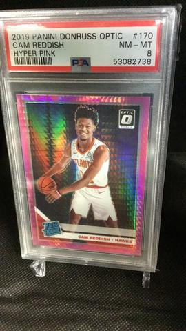 Cam Reddish outlet Hyper Pink 2019 Panini Donruss Optic PSA 10 GEM MT