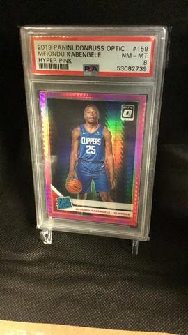 Good Cam Reddish Hyper Pink 2019 Panini Donruss Optic PSA 10 GEM MT