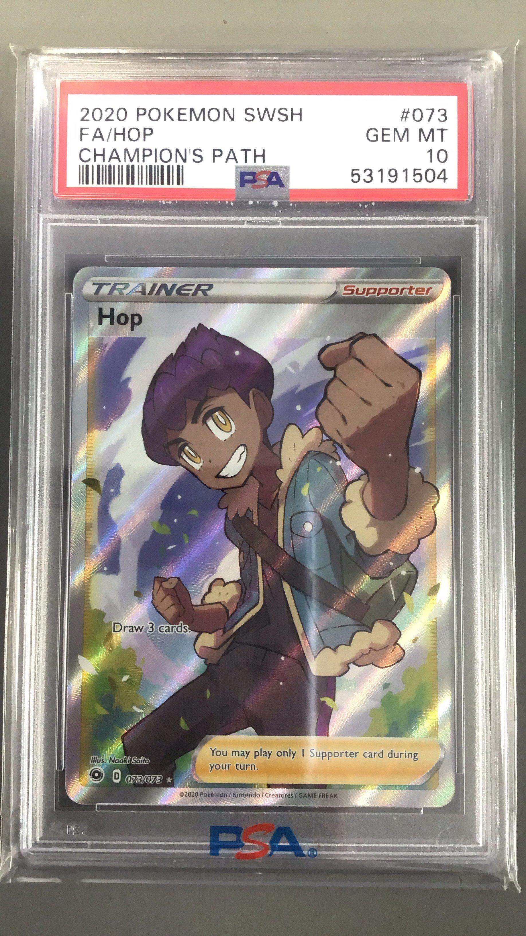 Grapploct V- Pokemon, Sword popular & Shield Champion’s Path- PSA 10