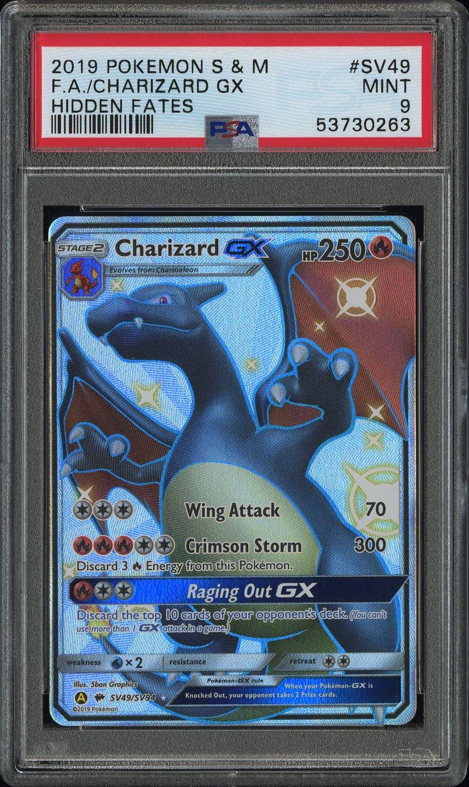 charizard gx pokemon cards A #BGS 10 #BlackLabel from the Hidden Fates set just sold in auction on #eBay for $4,361, while a #PSA 10 sold for $1,364. #psa10 #ebaysales #collectr #getcollectrapp #pokemon #Pokemontcg # play and enjoy Ultra Charizard Gx pokemon card