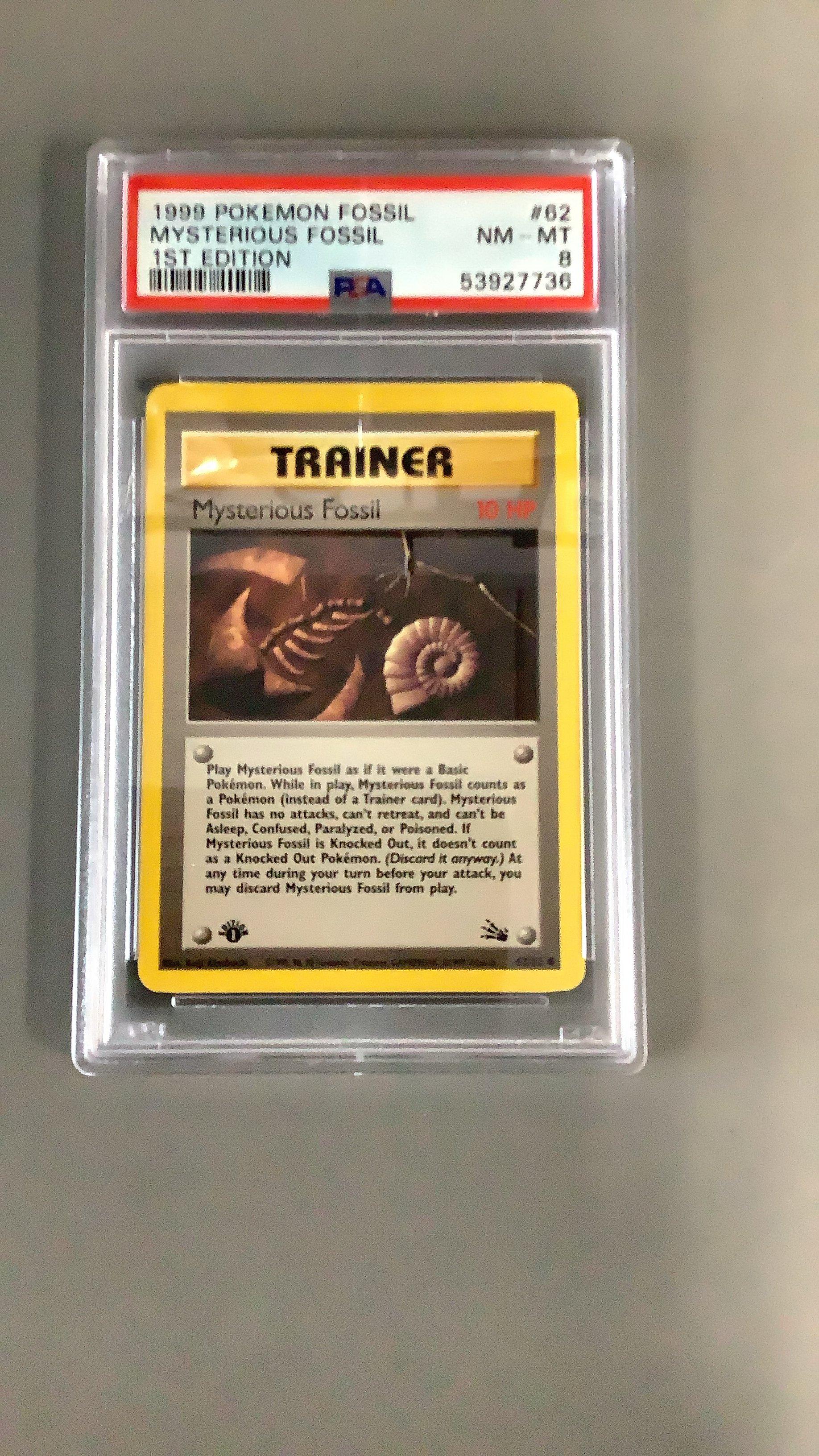 mysterious fossil pokemon card Mysterious Fossil [Reverse Holo] #109 Prices | Pokemon Legendary Collection