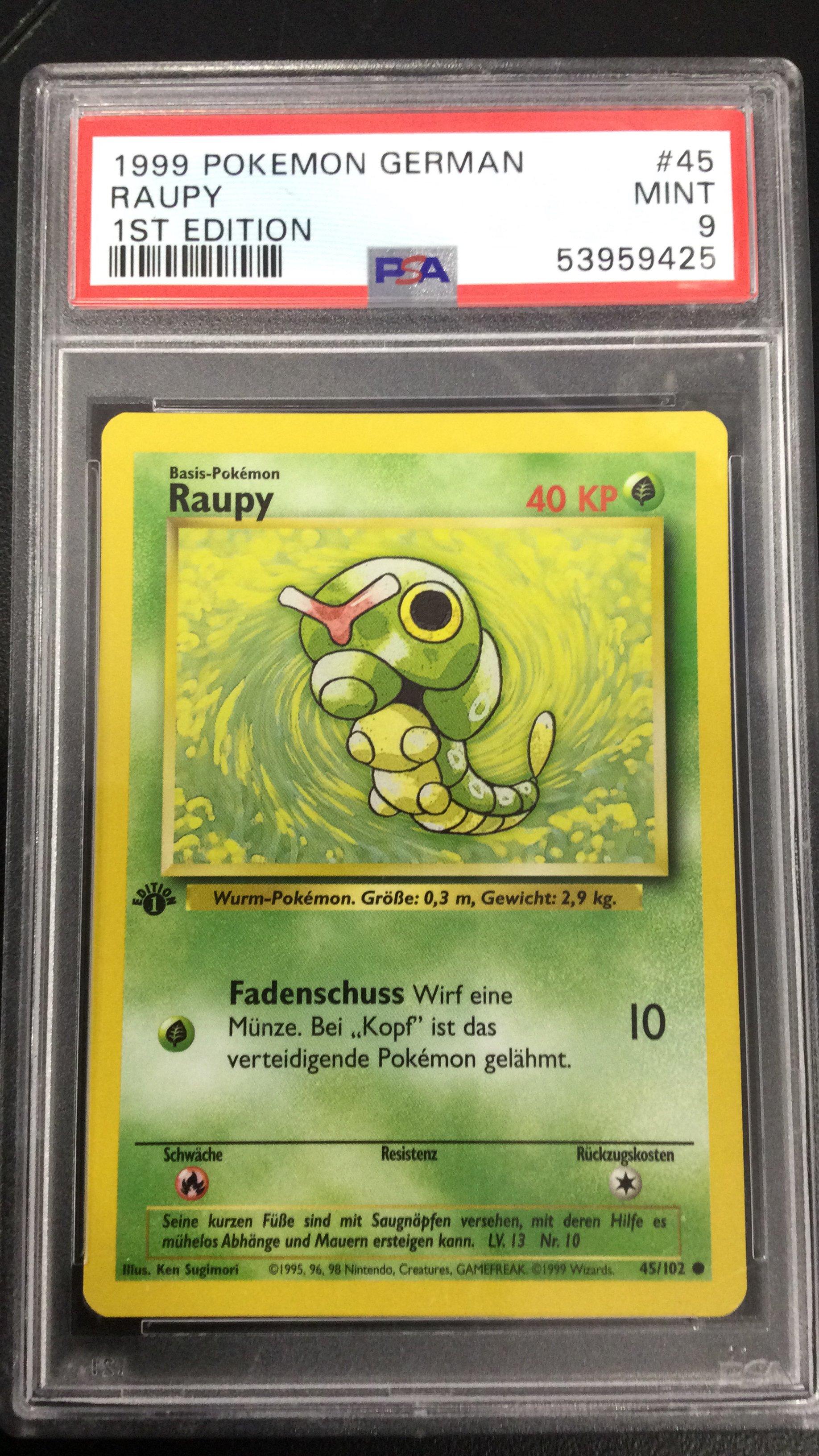 german first edition pokemon cards German Pokemon Base Set 1st Edition Booster Box 1999 WOTC EMPTY BOX
