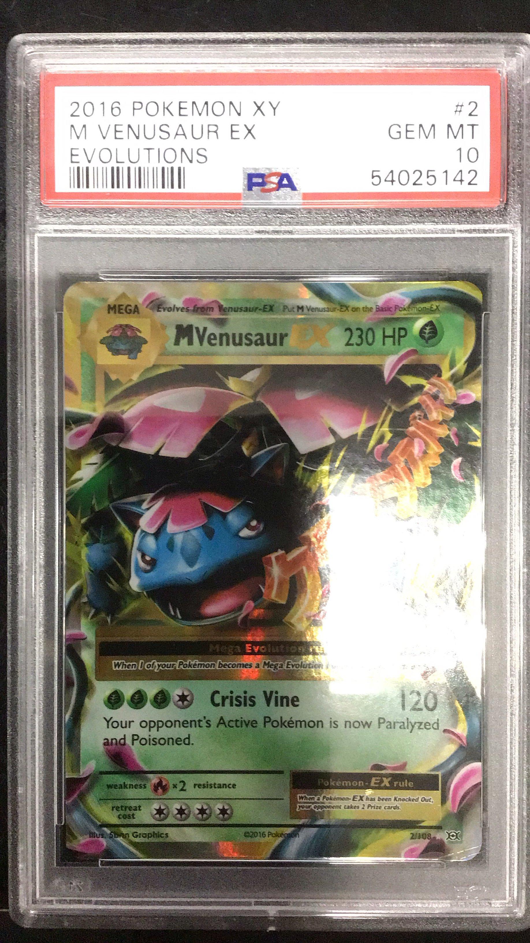 2016 Pokemon Xy Evolutions 2 M Venusaur Ex PSA 10 | GameStop