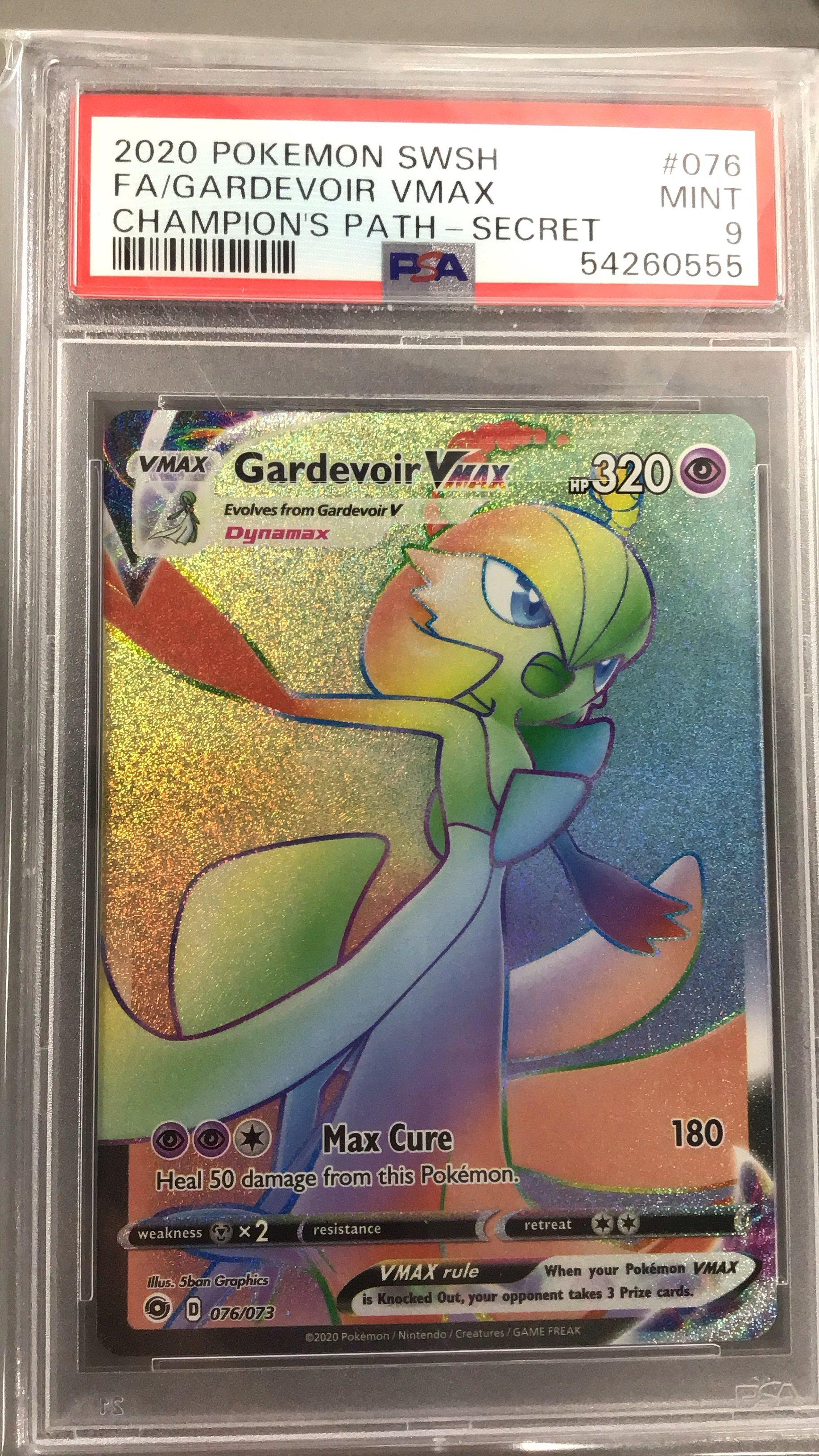 2020 Pokemon Sword & Shield Champion's Path 076 Full Art/gardevoir Vmax ...