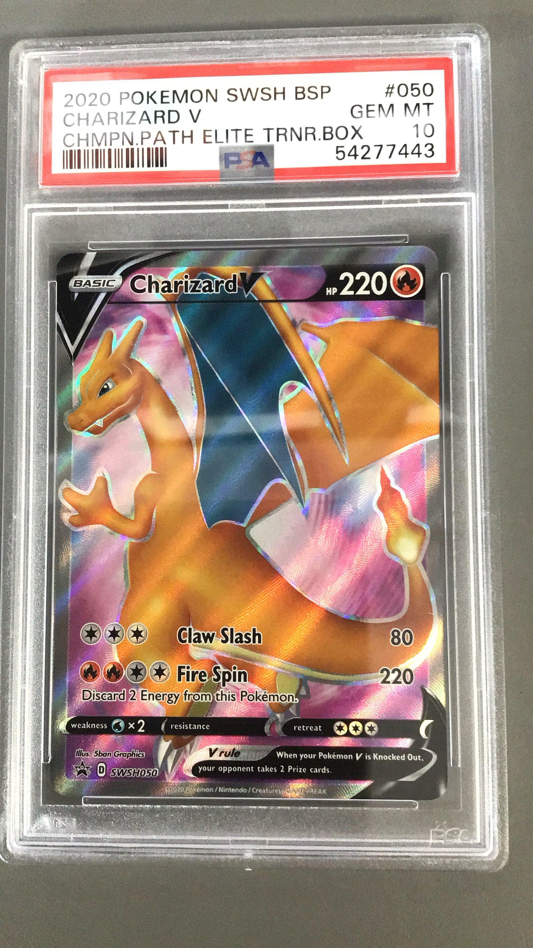 pokemon cards champion's path charizard Charizard VMAX (Secret)
