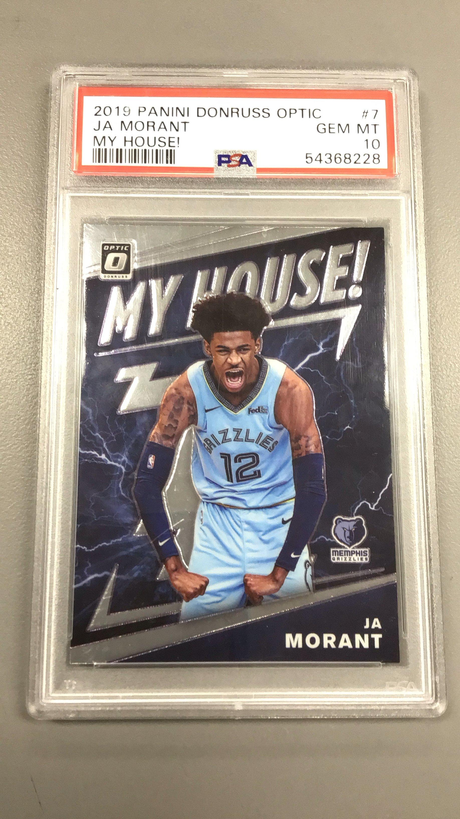 2019 Panini Donruss Optic My House! 7 Ja Morant PSA 10 Graded Card |  GameStop