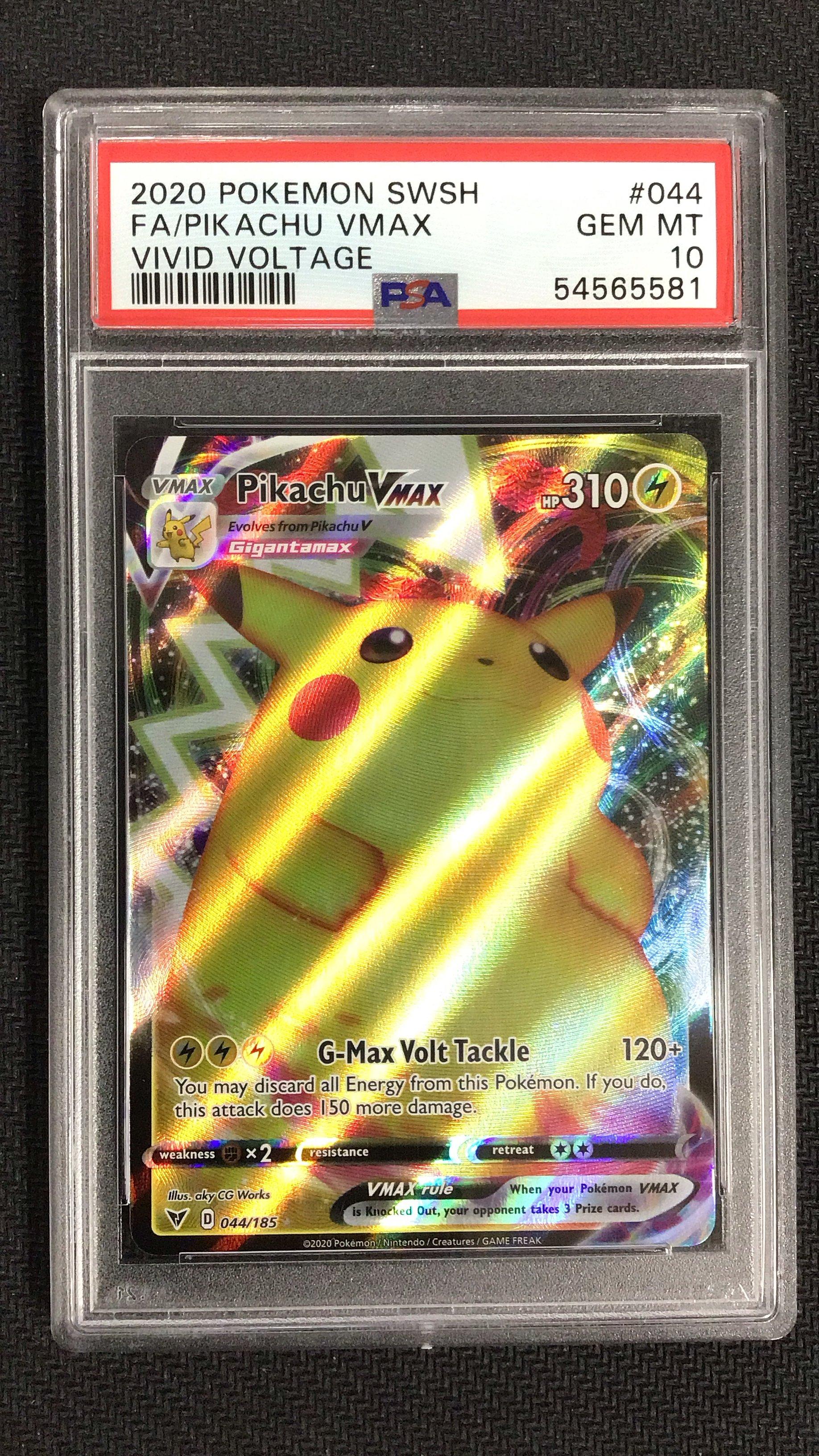 2020 Pokemon Sword & Shield Vivid Voltage 044 Full Art/pikachu