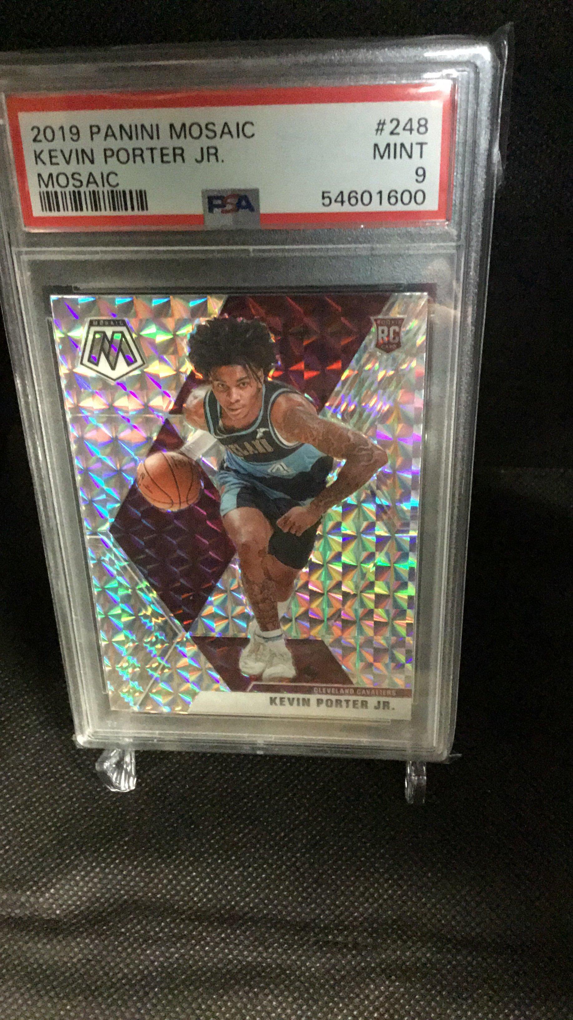 2019 Panini Mosaic 248 Kevin Porter Jr. Mosaic PSA 9