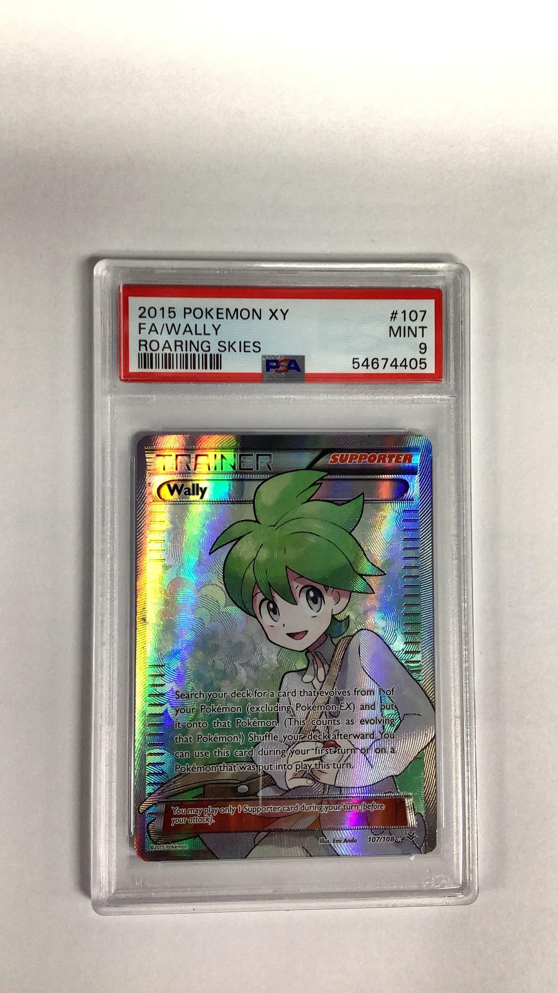 2015 Pokemon Xy Roaring Skies 107 Full Art/wally PSA 9