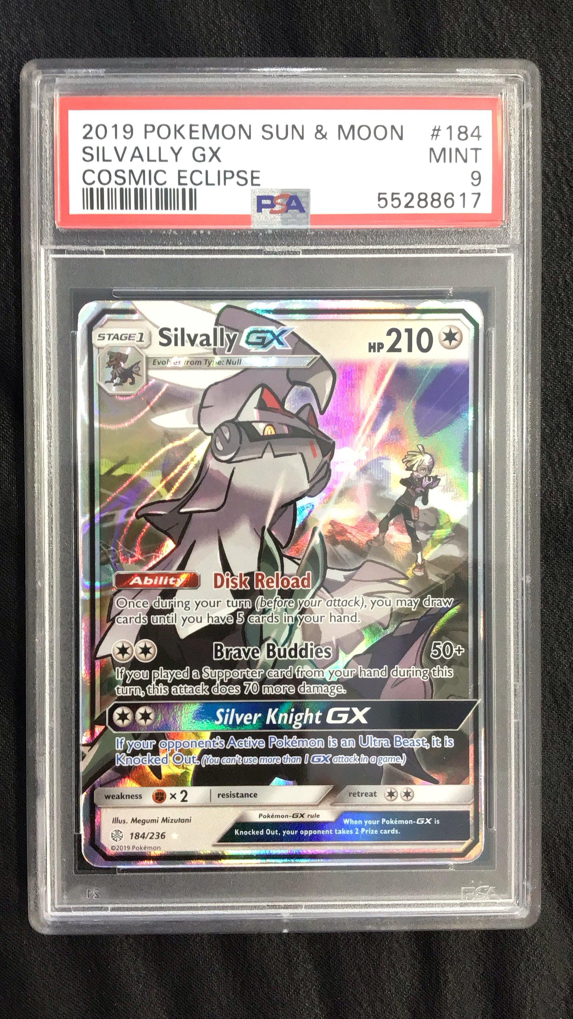 2019 Pokemon Sun & Moon Cosmic Eclipse 184 Silvally Gx PSA 9 Graded Card |  GameStop