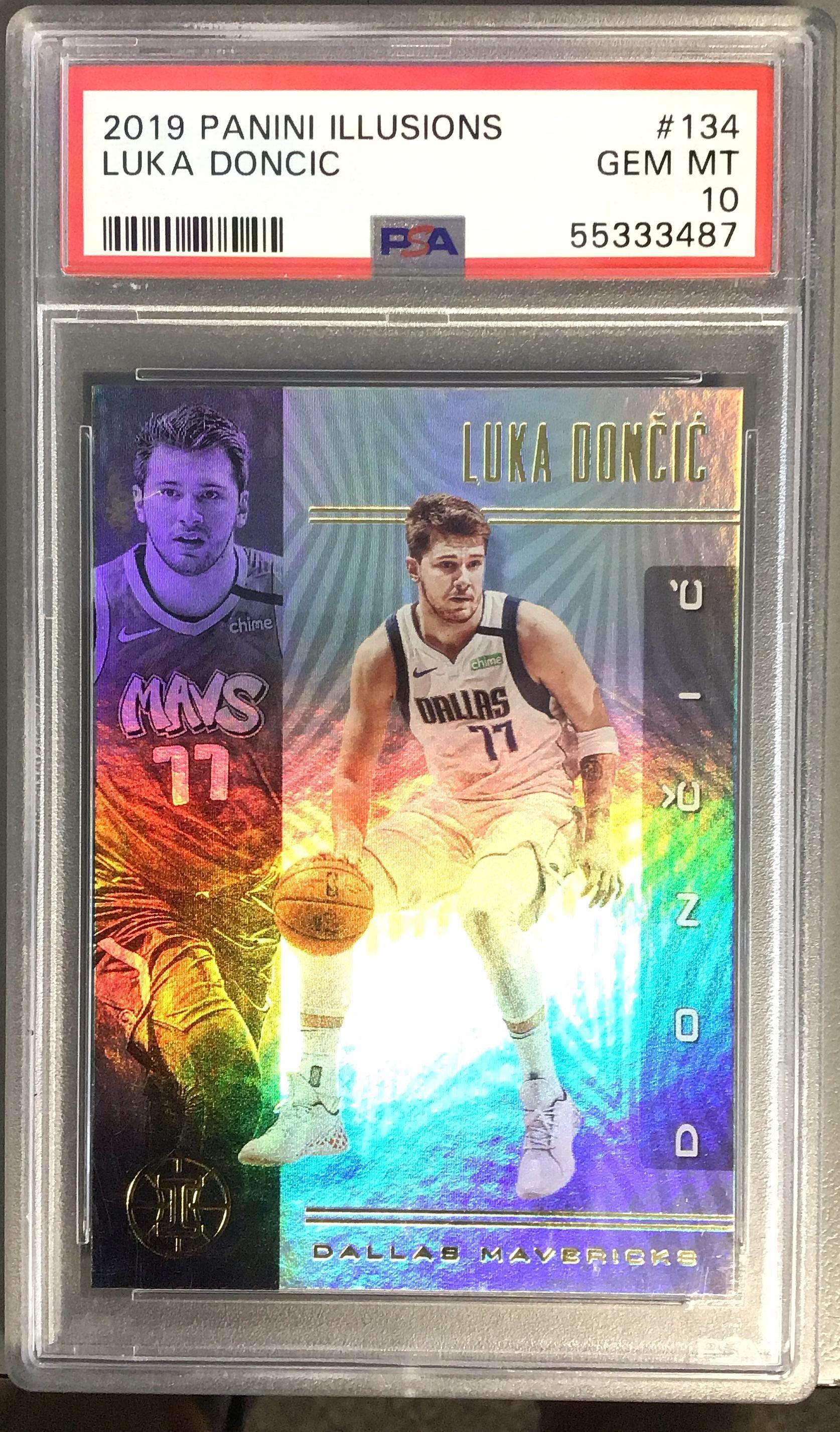 Panini Illusions Luka Doncic Psa Gamestop