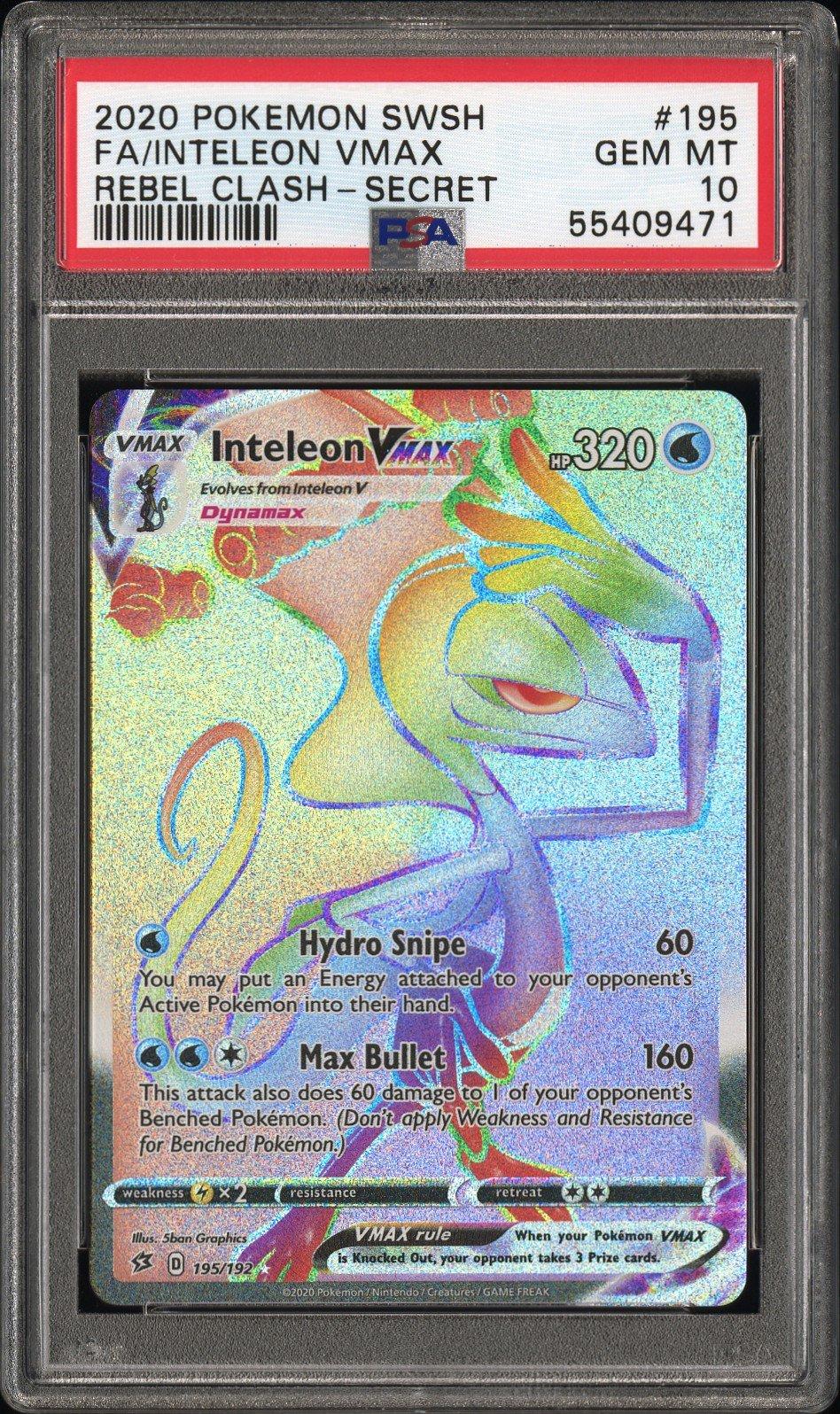 inteleon vmax pokemon card V & Set - Fusion Strike 078/264 & 079/264 If you do Pokemon Card Game Sword &