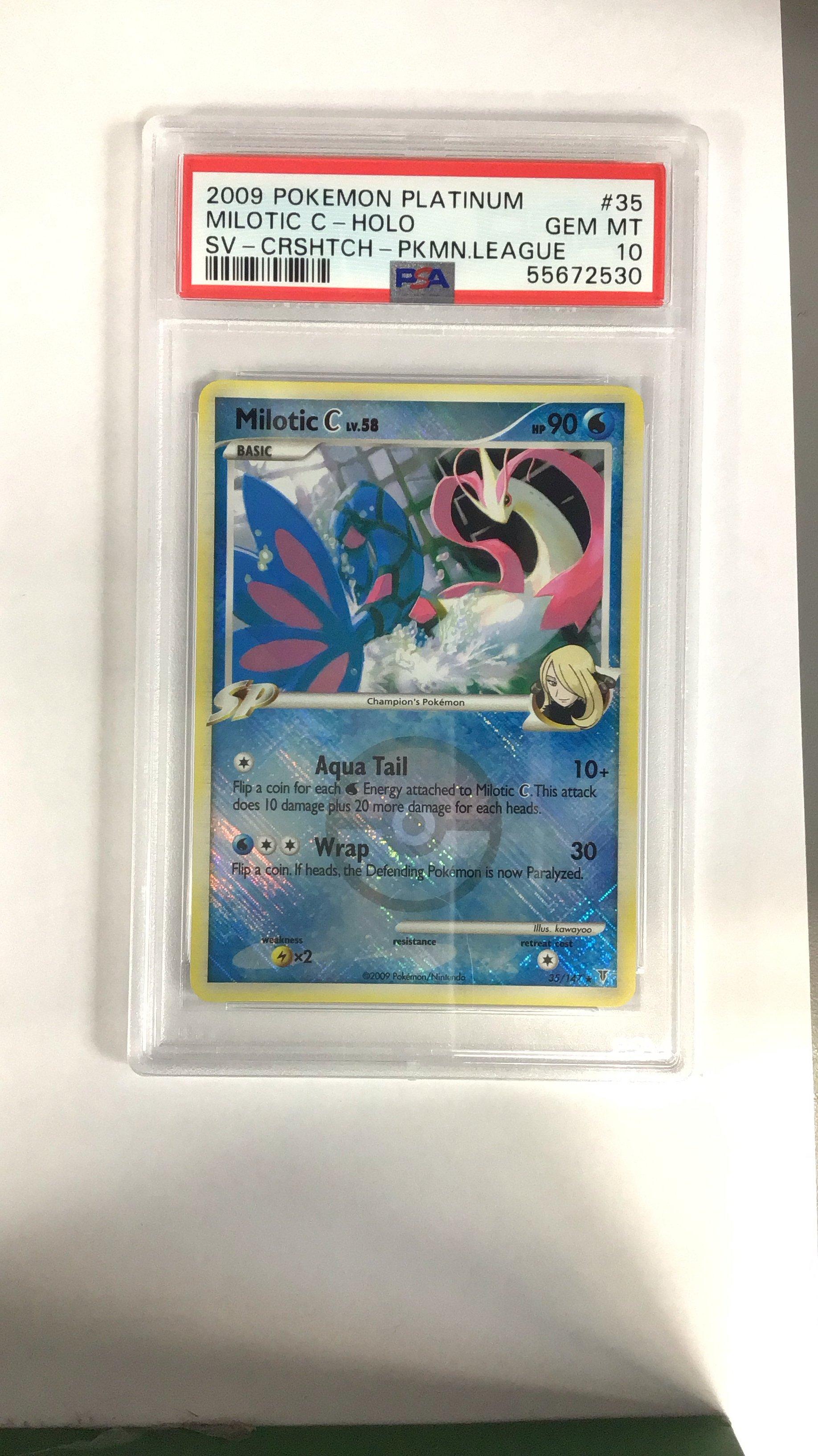 2009 Pokemon Platinum Supreme Victors 35 Milotic C PSA 10