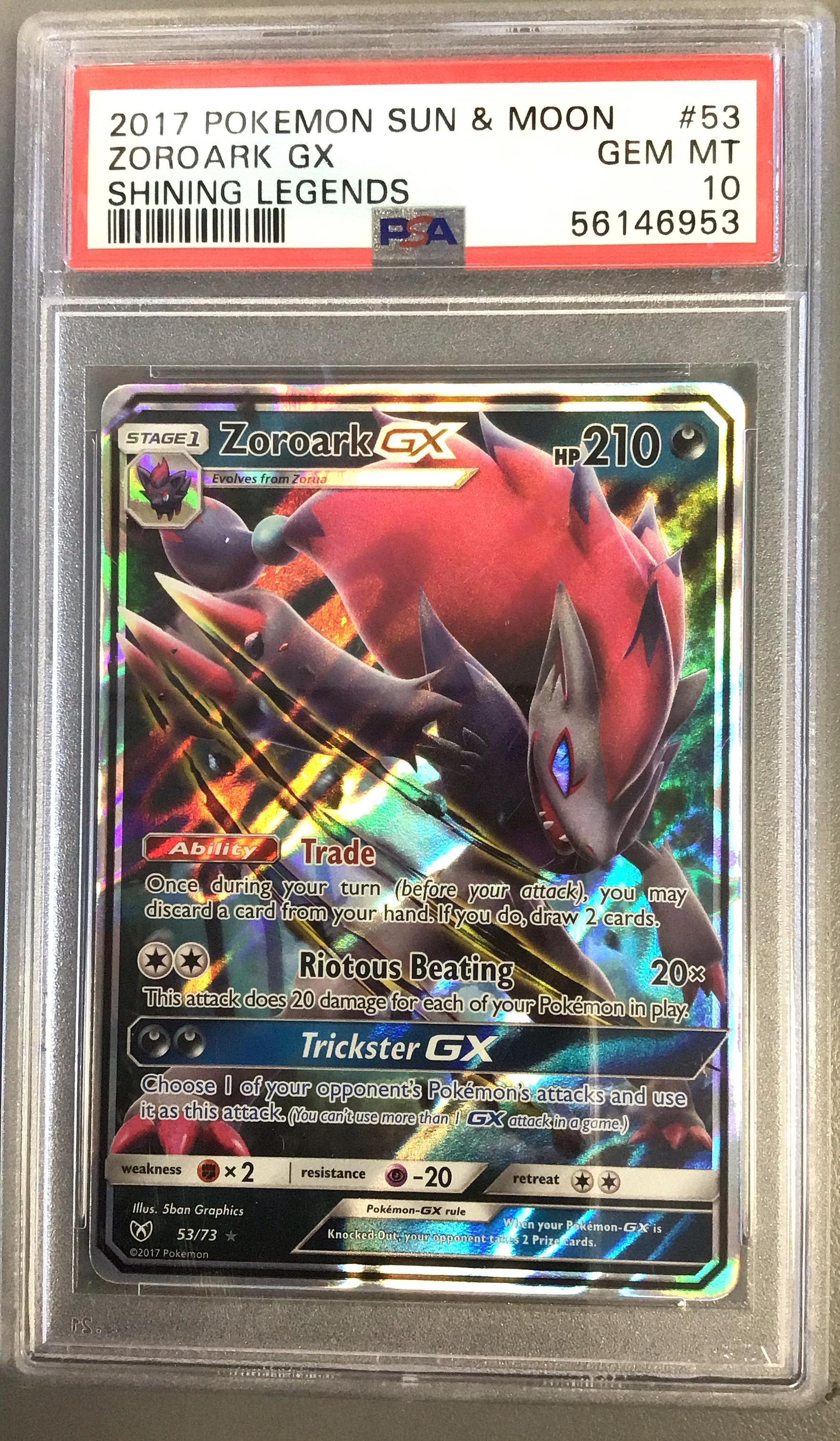 世界53枚 PSA10 ゾロアーク zoroark 2017 90 2017 Pokémon Japanese Best of XY Zoroark Rev. Foil 074/171
