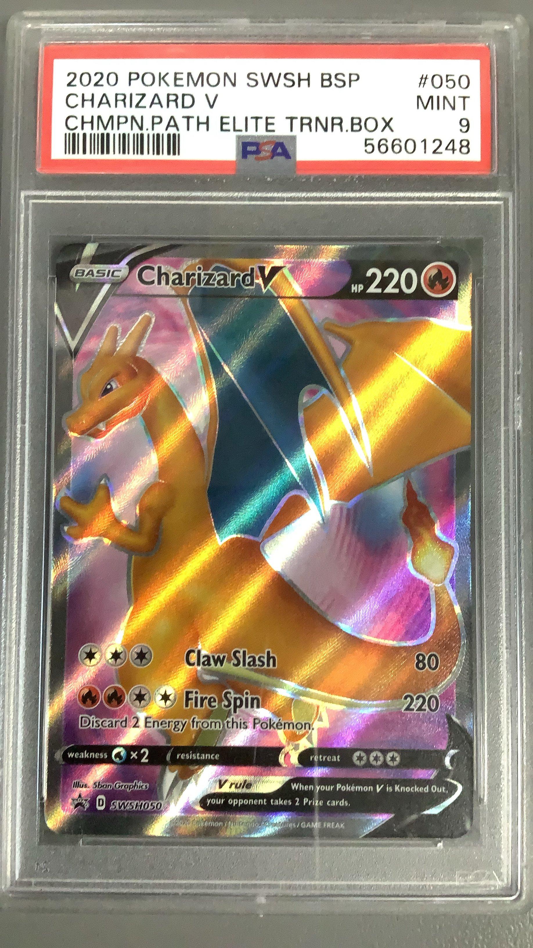 2020 Pokemon Swsh Black Star Promo 050 Charizard V Champion's Path