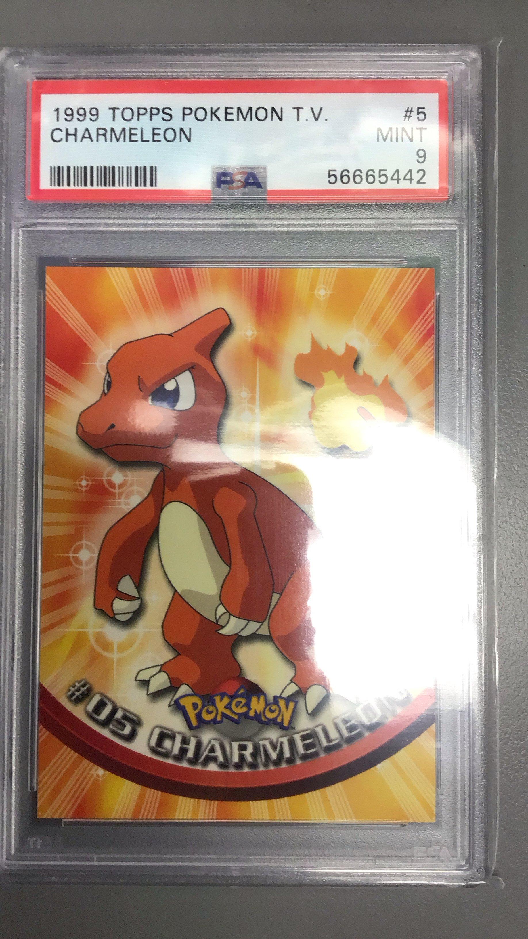 1999 Topps Pokemon Tv 5 Charmeleon PSA