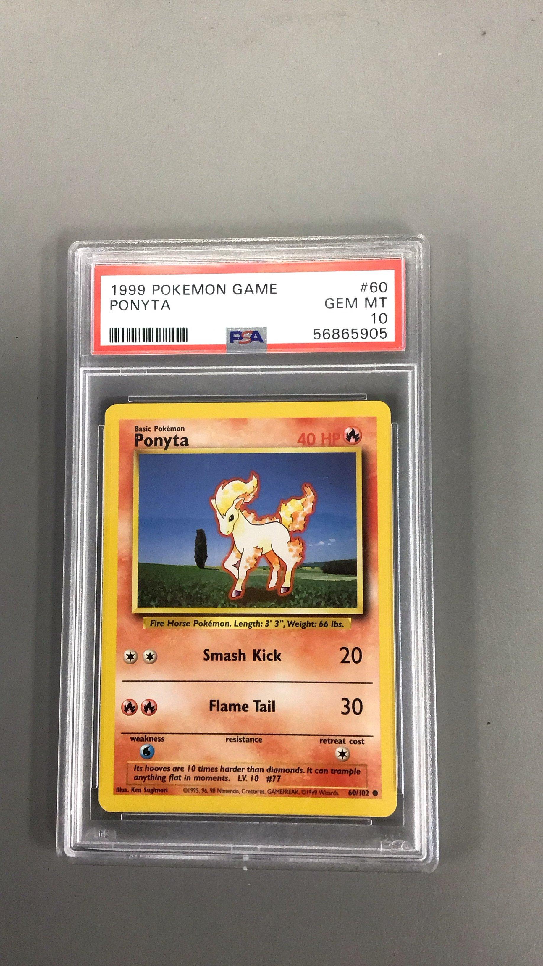1999 ムカムカ VOLUME 6 GEM MT 10 psa10 1999 Pokemon Game 60 Ponyta PSA 10 Graded Card | GameStop
