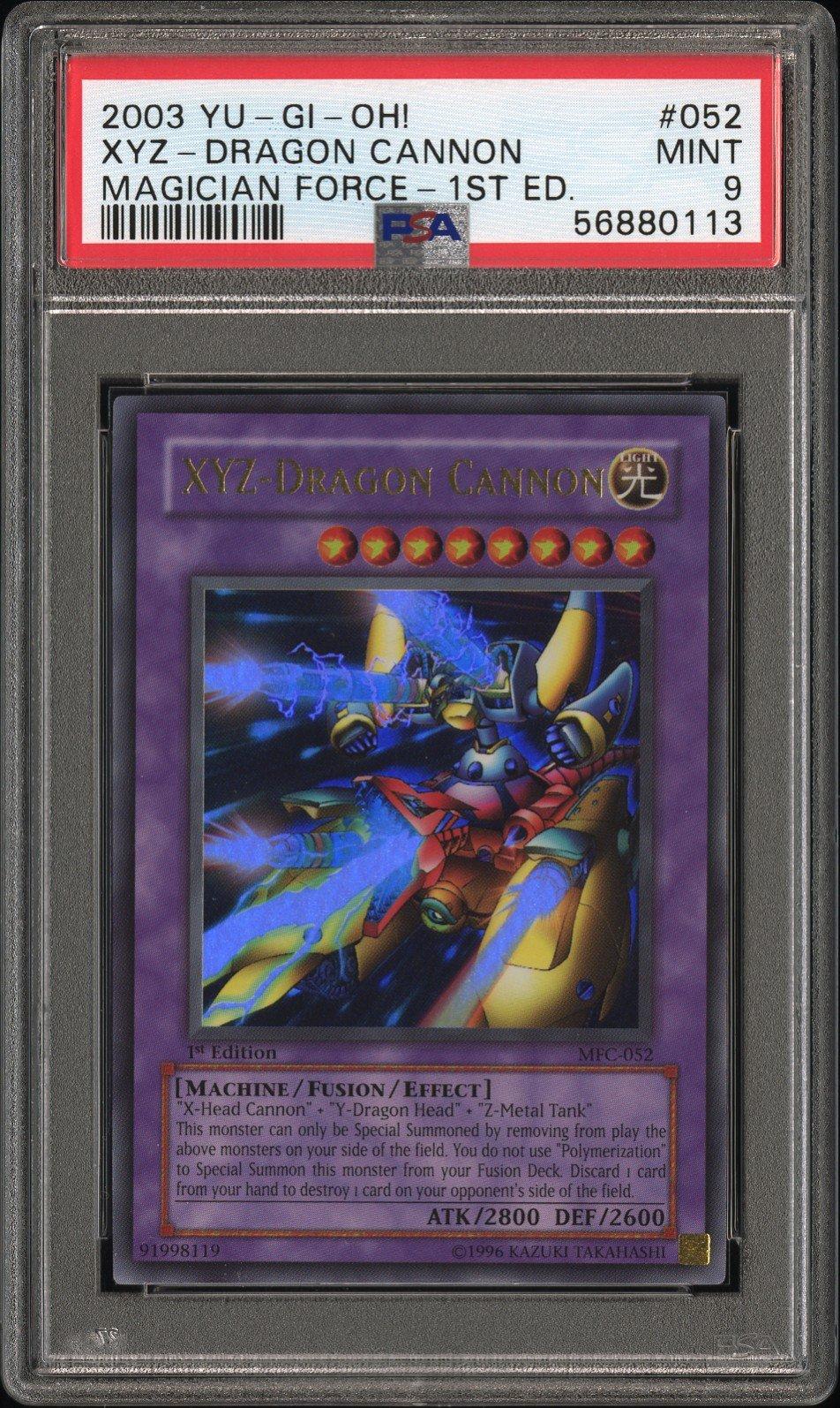 2003 Yu-gi-oh! Mfc-magician's Force 052 Xyz-dragon Cannon 1st