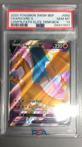 2020 Pokemon Swsh Black Star Promo 050 Charizard V Champion's Path