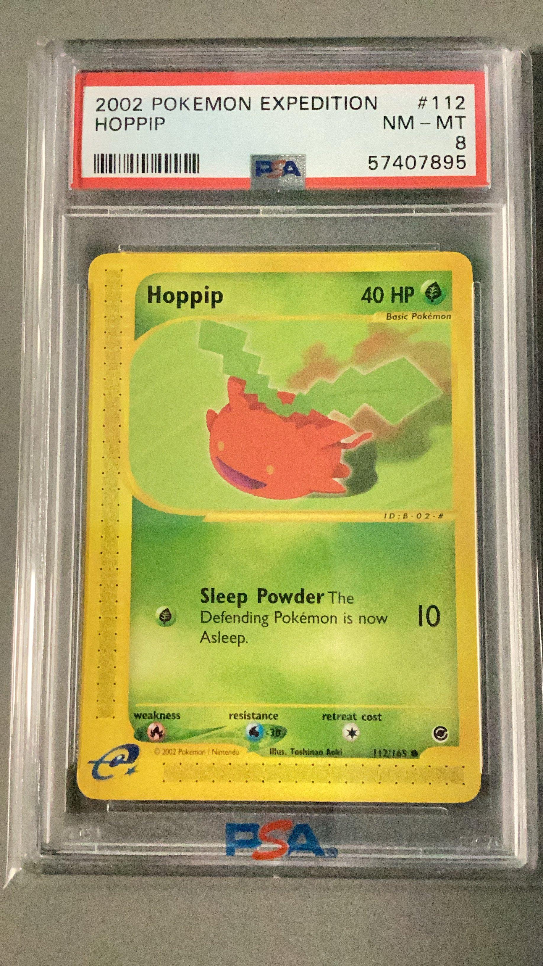 2002 Pokemon Expedition 112 Hoppip PSA