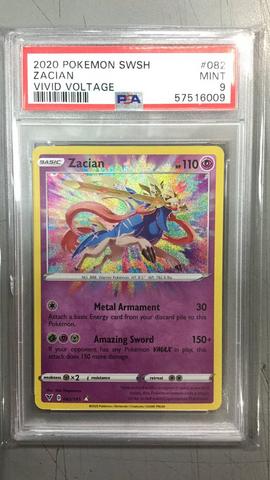 2020 Pokemon Sword & Shield Vivid Voltage 009 Celebi PSA 9