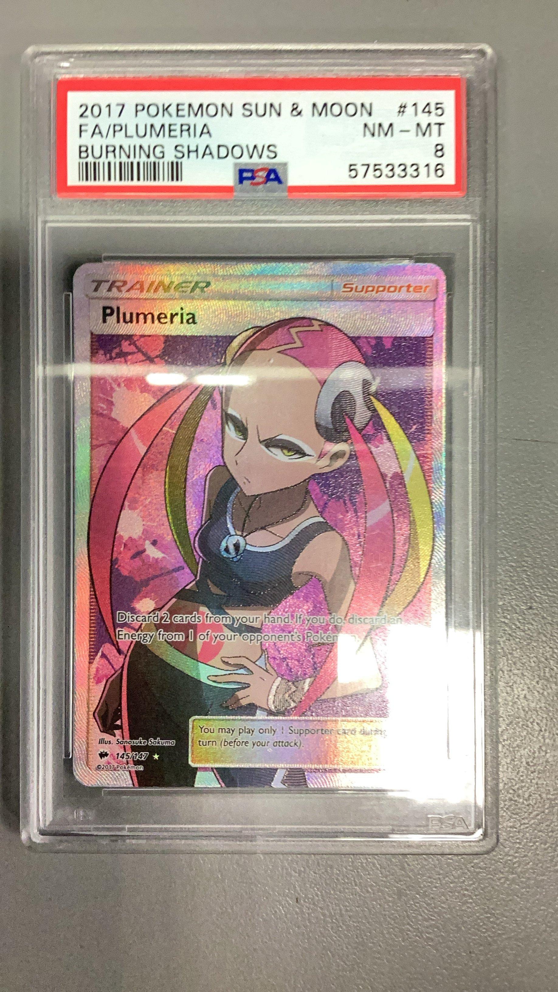 pokemon burning shadows cards 2017 Charizard GX 20/147 CGC 8.5 Mint / near mint condition trading card Pokemon Burning Shadows Booster Box/Pack