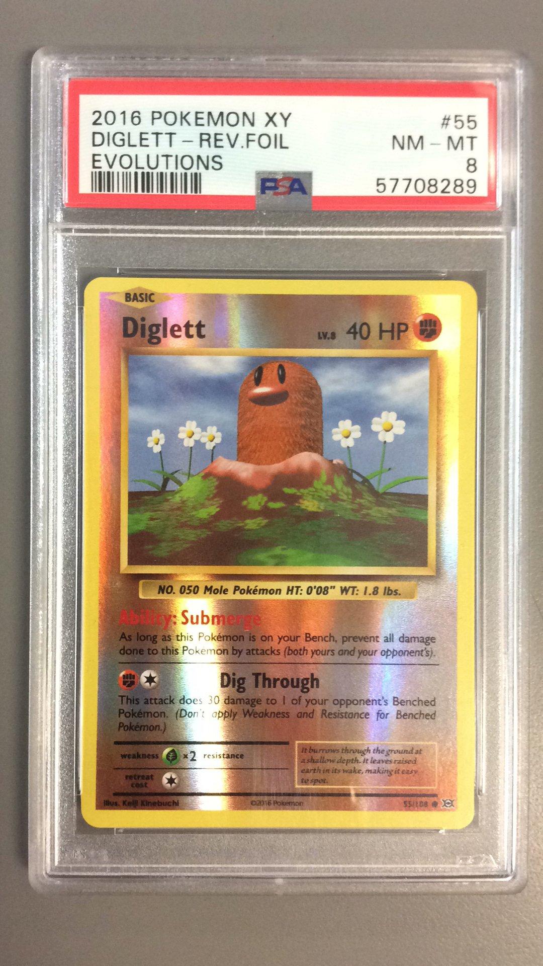 2016 diglett pokemon card DIGLETT 2016 HOLO POKEMON CARD BREAKPOINT #55/108-GENGAR EX BOX! FREE  SHIPPING!!