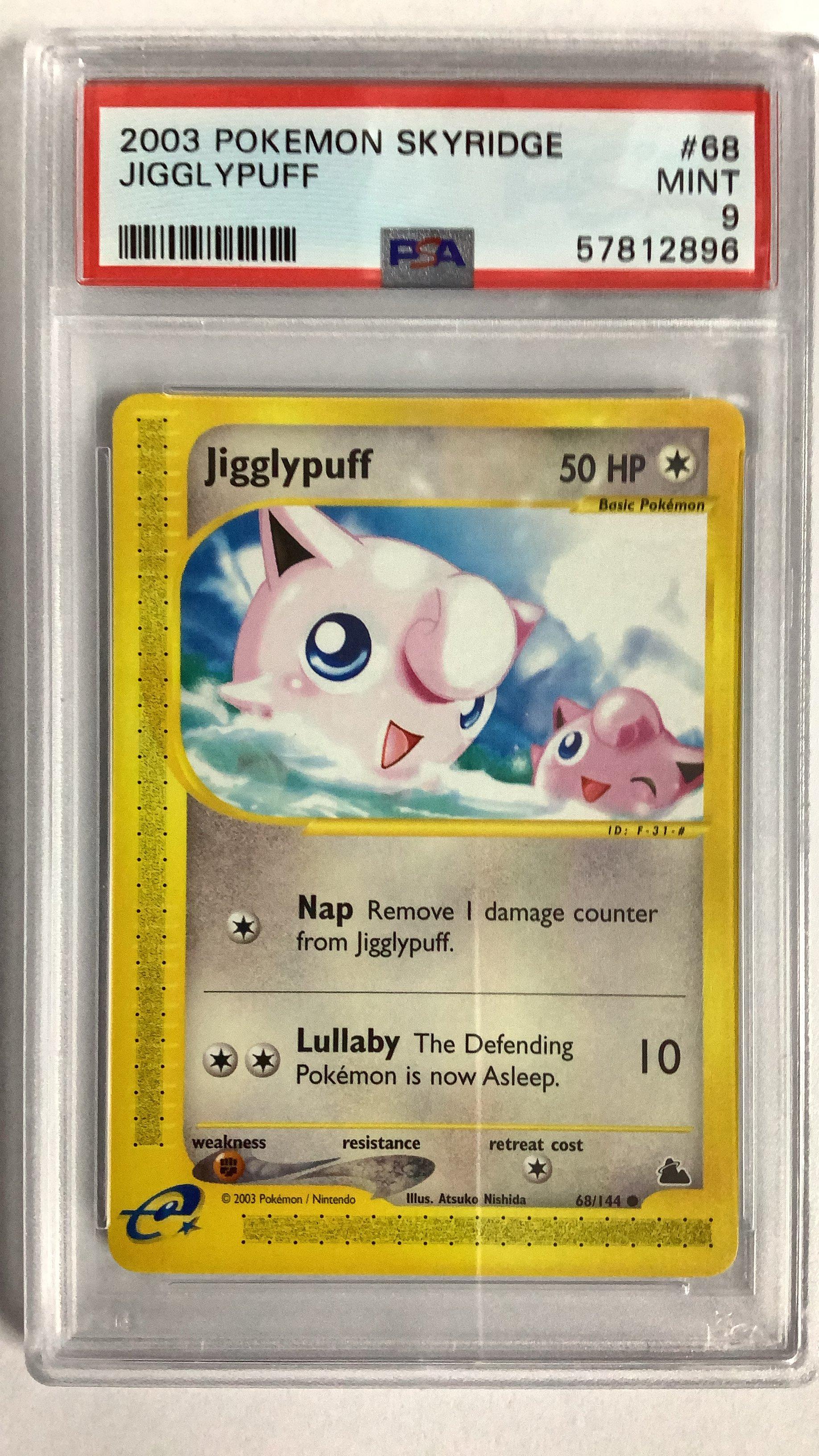 2003 Pokemon Skyridge 68 Jigglypuff PSA 9