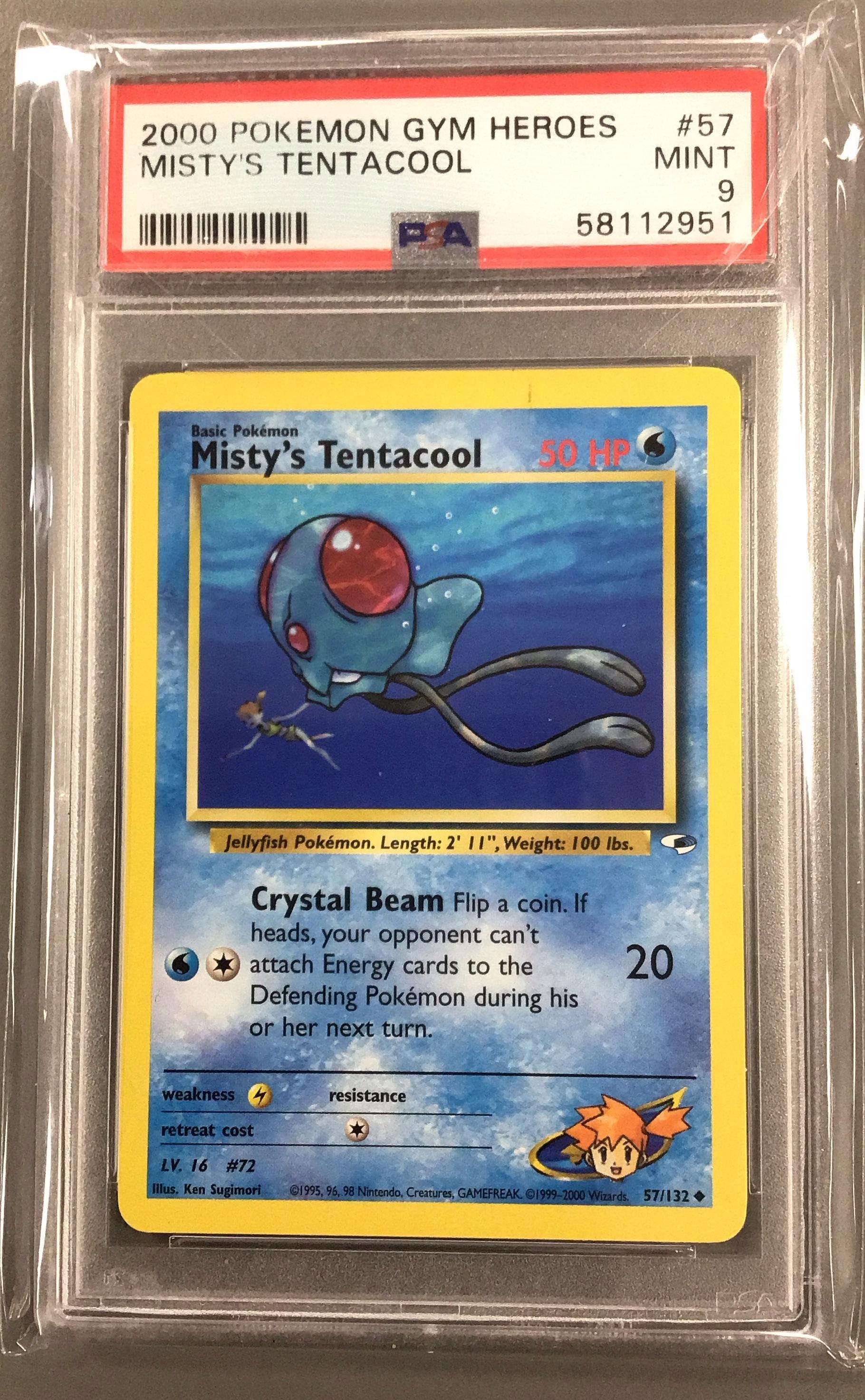pokemon tentacool card Tentacool 77/101 - Ex Hidden Legends