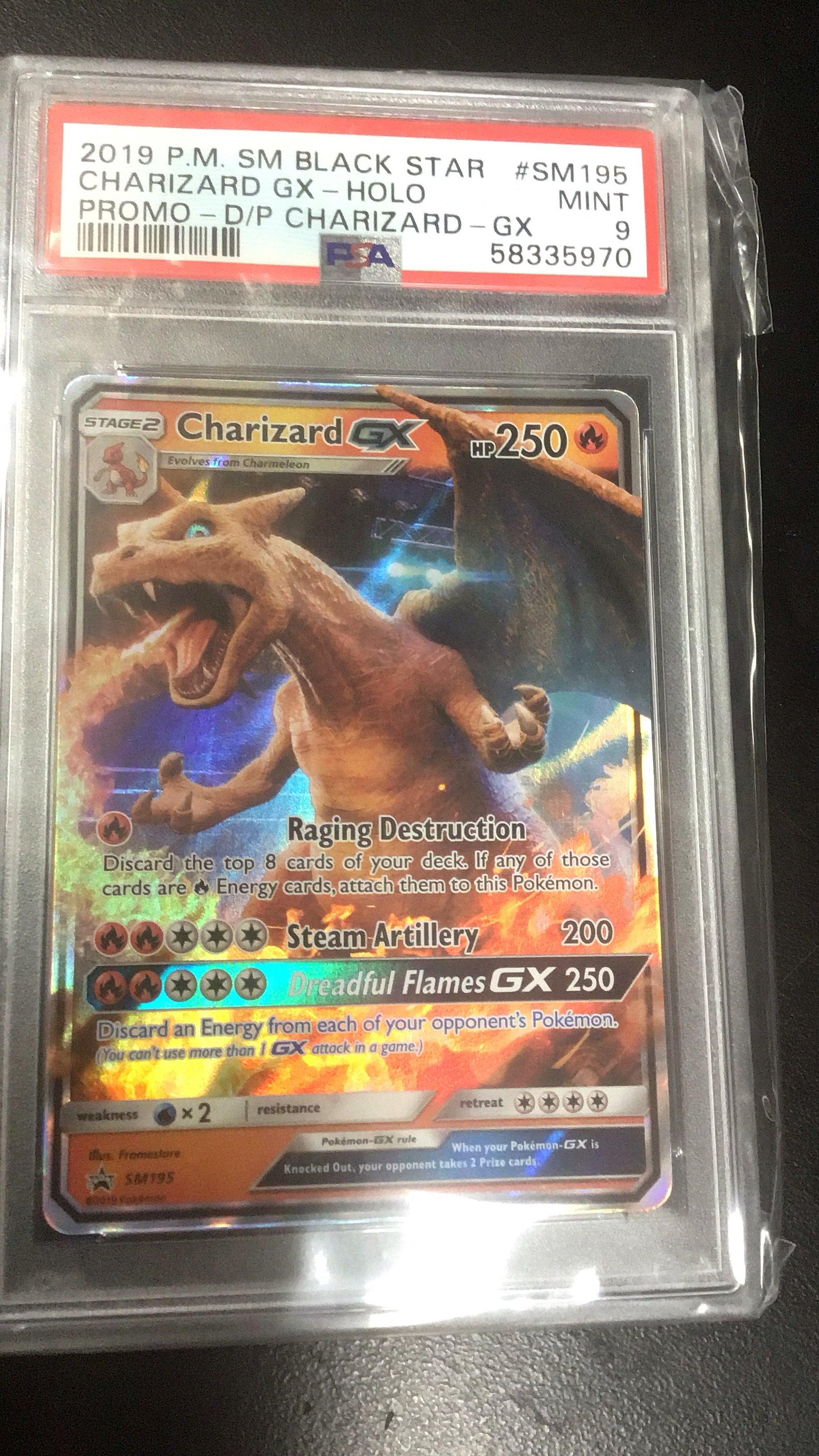 2019 Pokemon Sm Black Star Promo Sm195 Charizard Gx Detective Pikachu ...