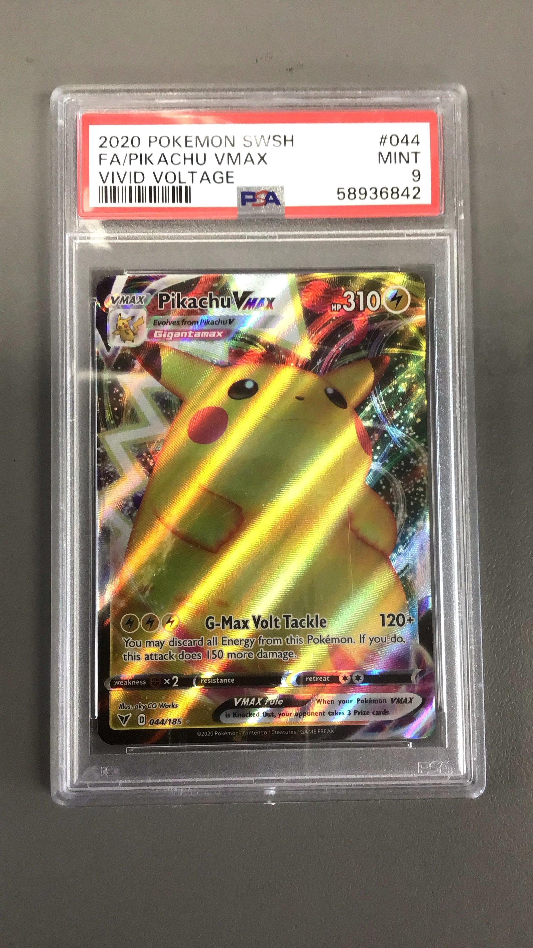 2020 Pokemon Sword & Shield Vivid Voltage 044 Full Art/pikachu