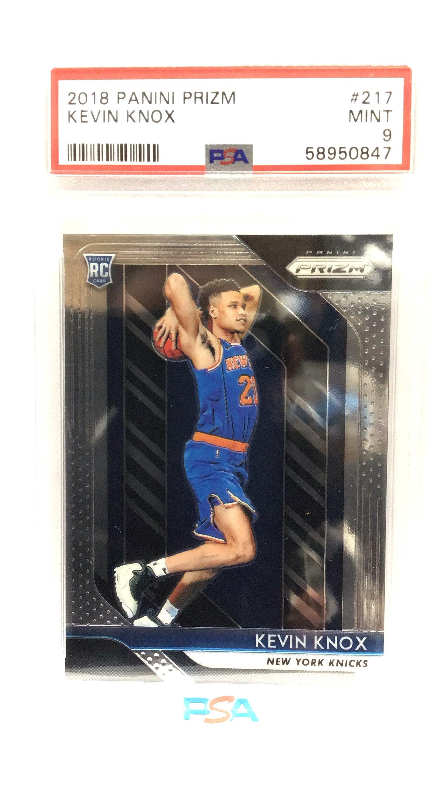 2018 Panini Prizm 217 Kevin Knox PSA 9