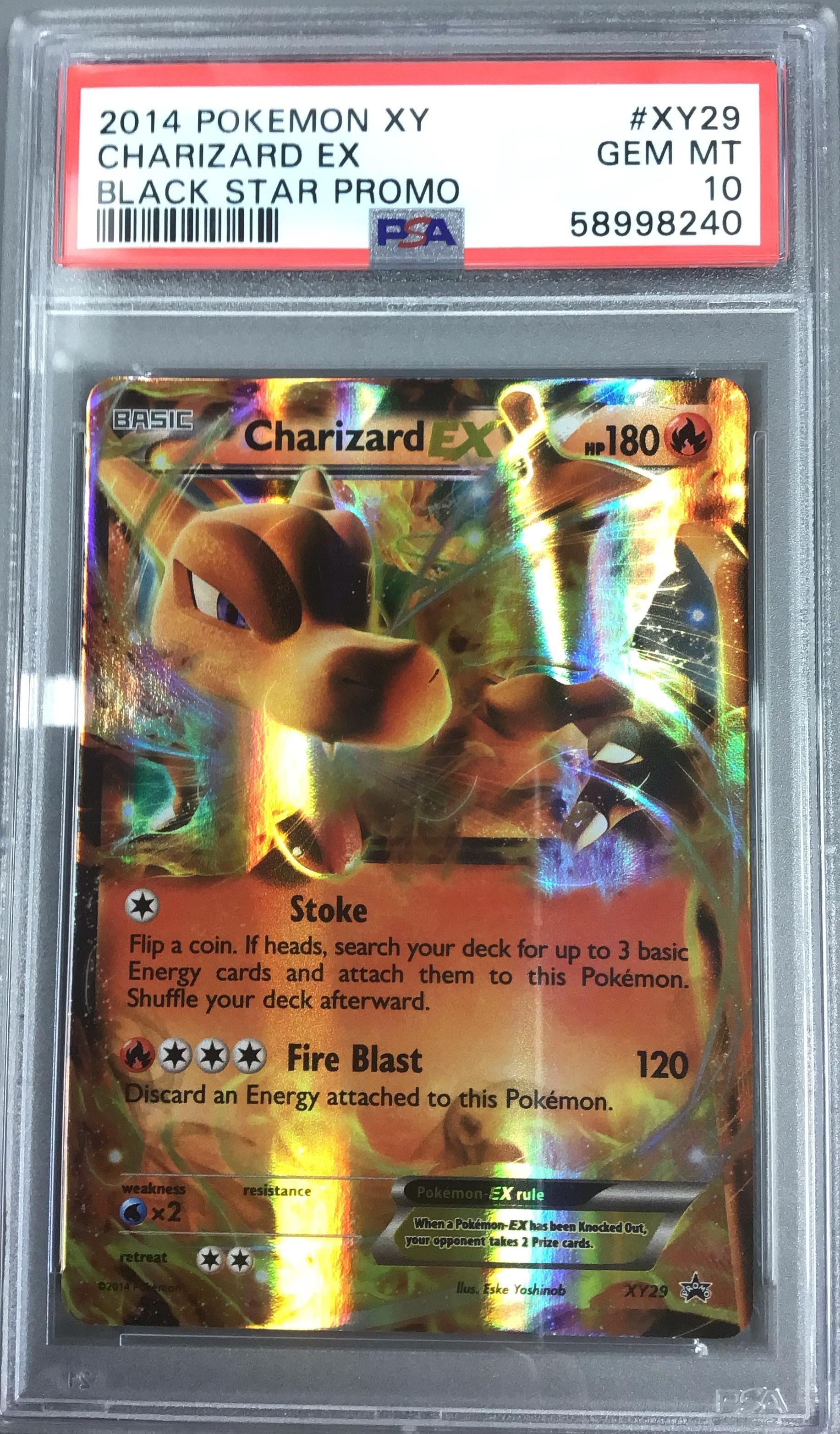 2014 Pokemon Xy Black Star Promo Xy29 Charizard Ex PSA 10 | GameStop