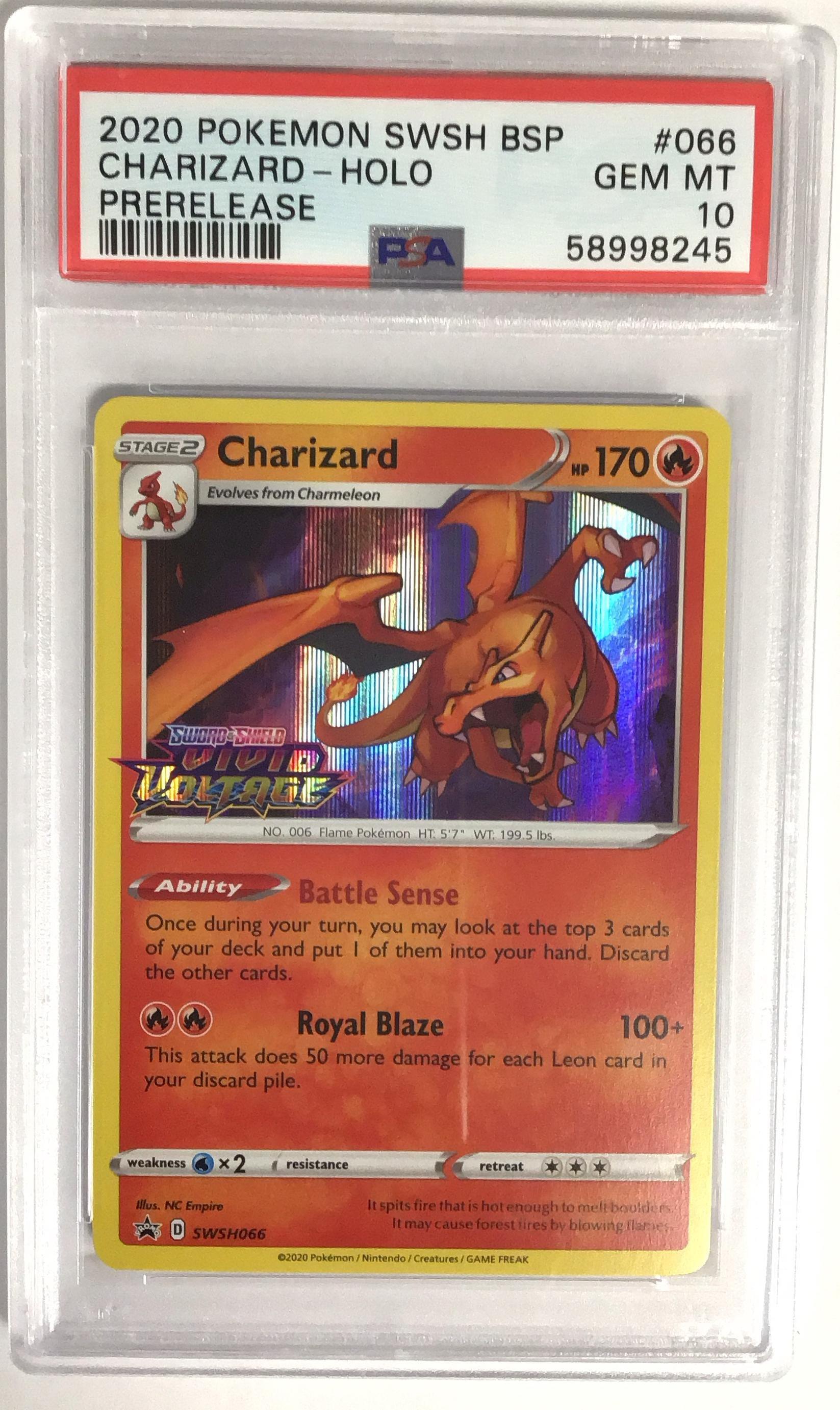 charizard pokemon card 170 2022 Pokmon Japanese Pokemon GO Charizard Holo 010/071 CGC 9.5 Mint   Oblivion Collectibles