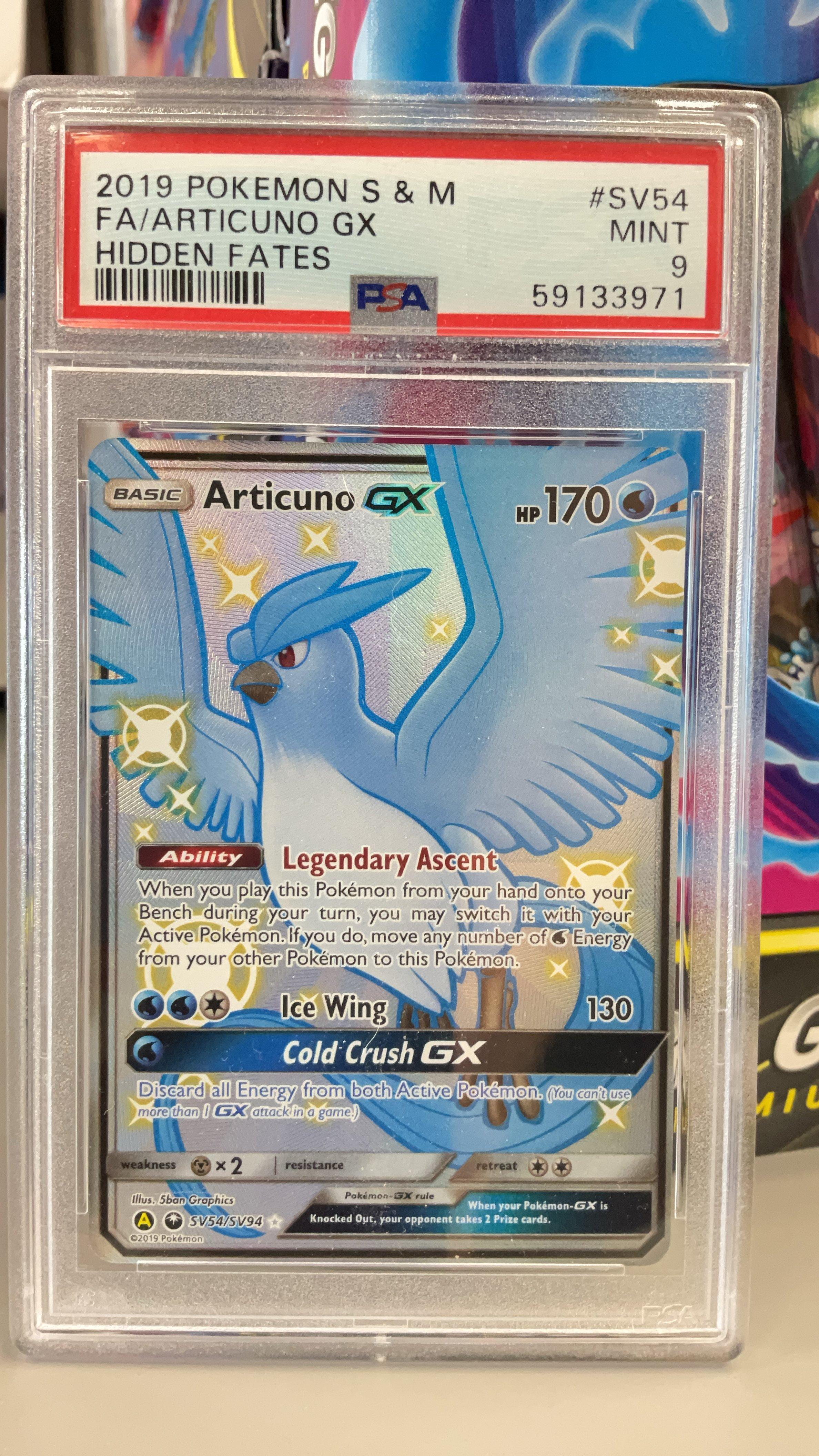 articuno pokemon card gx - 31/168 - Ultra Rare Holo Celestial Storm 2018 Pokemon Sun & Moon