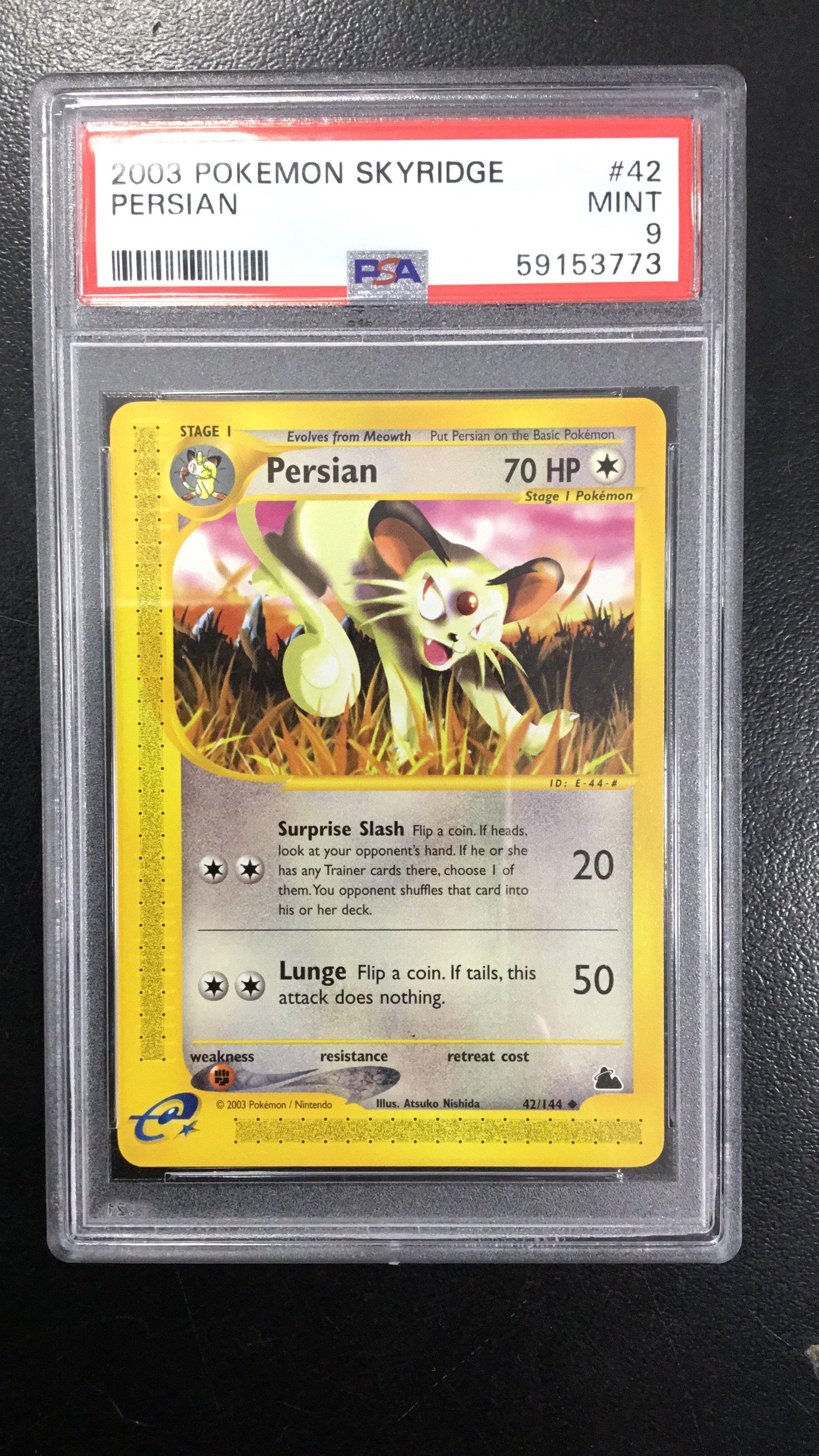 2003 Pokemon Skyridge 42 Persian PSA 9 | GameStop