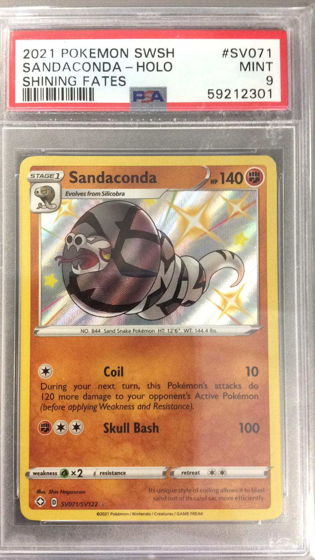 sandaconda pokmon card Sandaconda VMAX - SWSH06: Chilling Reign [ULTRA RARE]