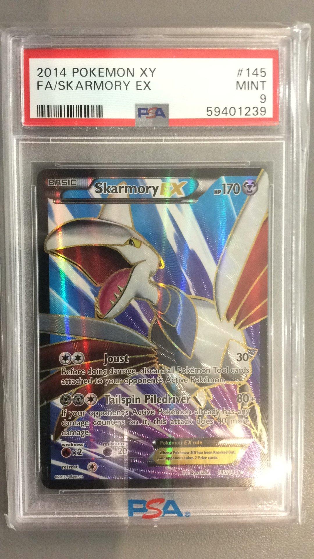 2014 Pokemon Xy 145 Full Art/skarmory Ex PSA 9 Graded Card | GameStop