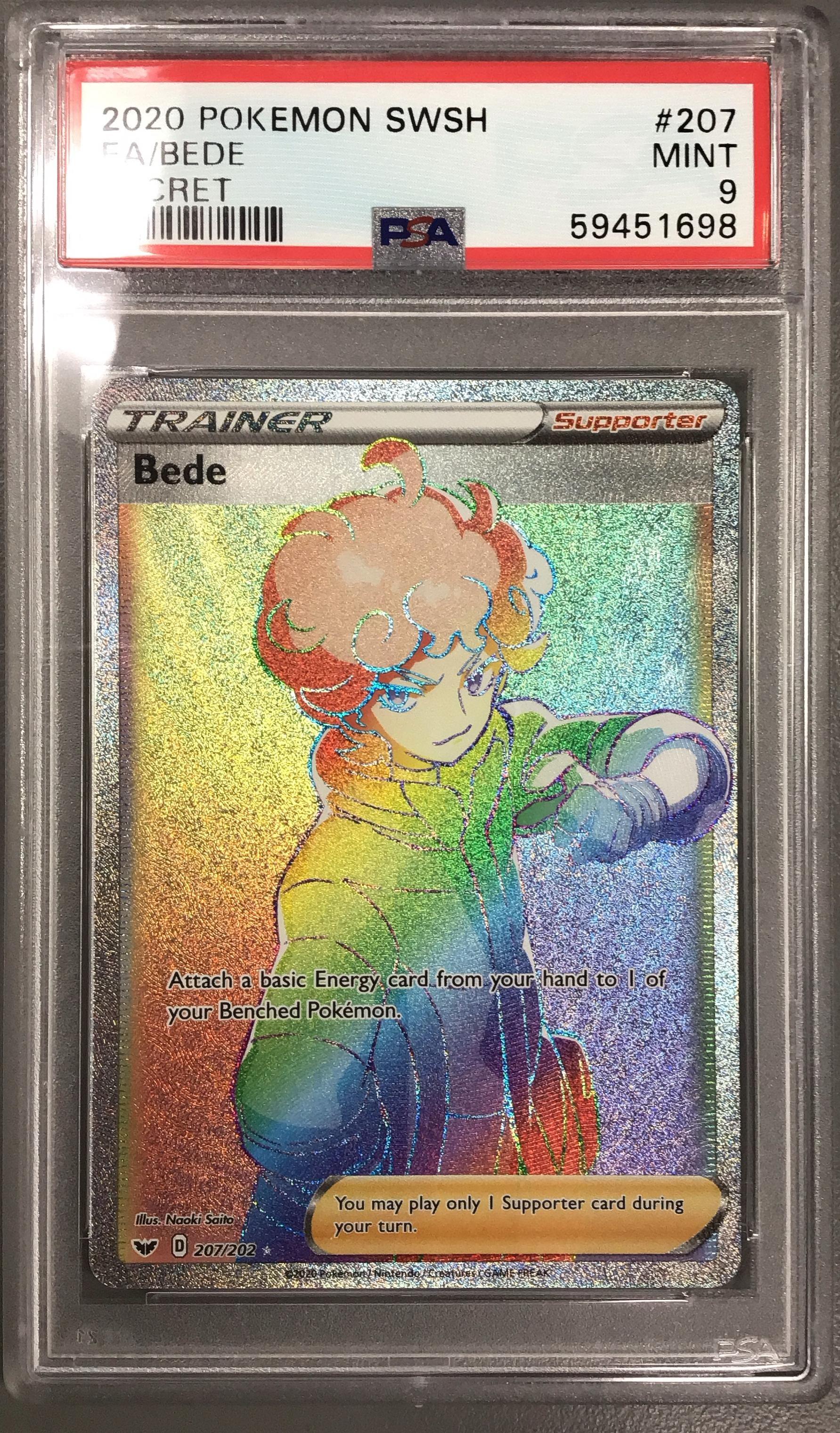 bede card pokemon Sword & Shield: Crown Zenith main image 1
