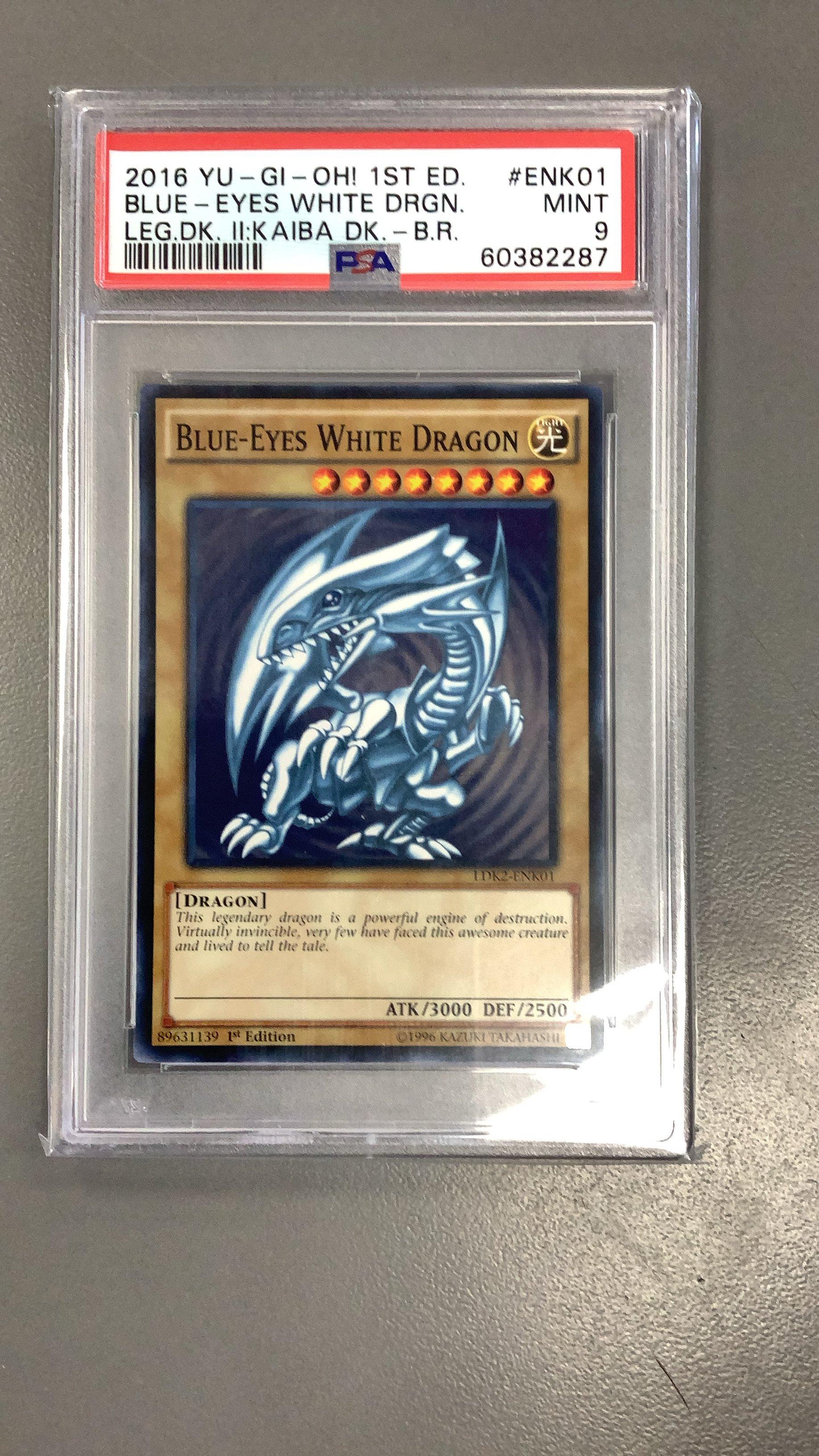 2016 Yugioh! Legendary Deck Ii Enk01 Blueeyes White Dragon Kaiba Deck1st Editionblue Ripple