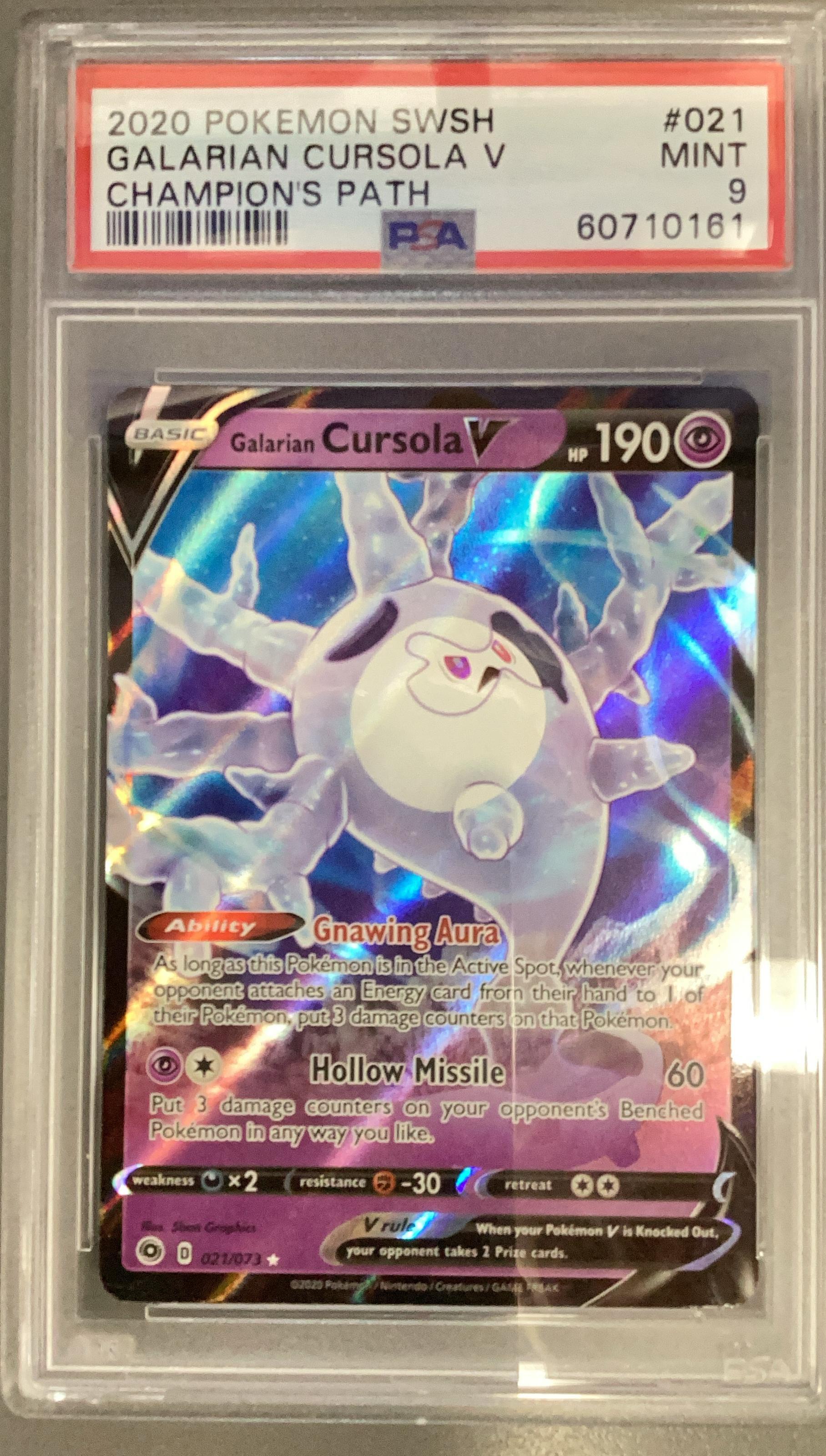 cursola pokemon card Shop Rare & Individual Pokémon Cards | Your Ultimate Pokémon TCG Store main image 1